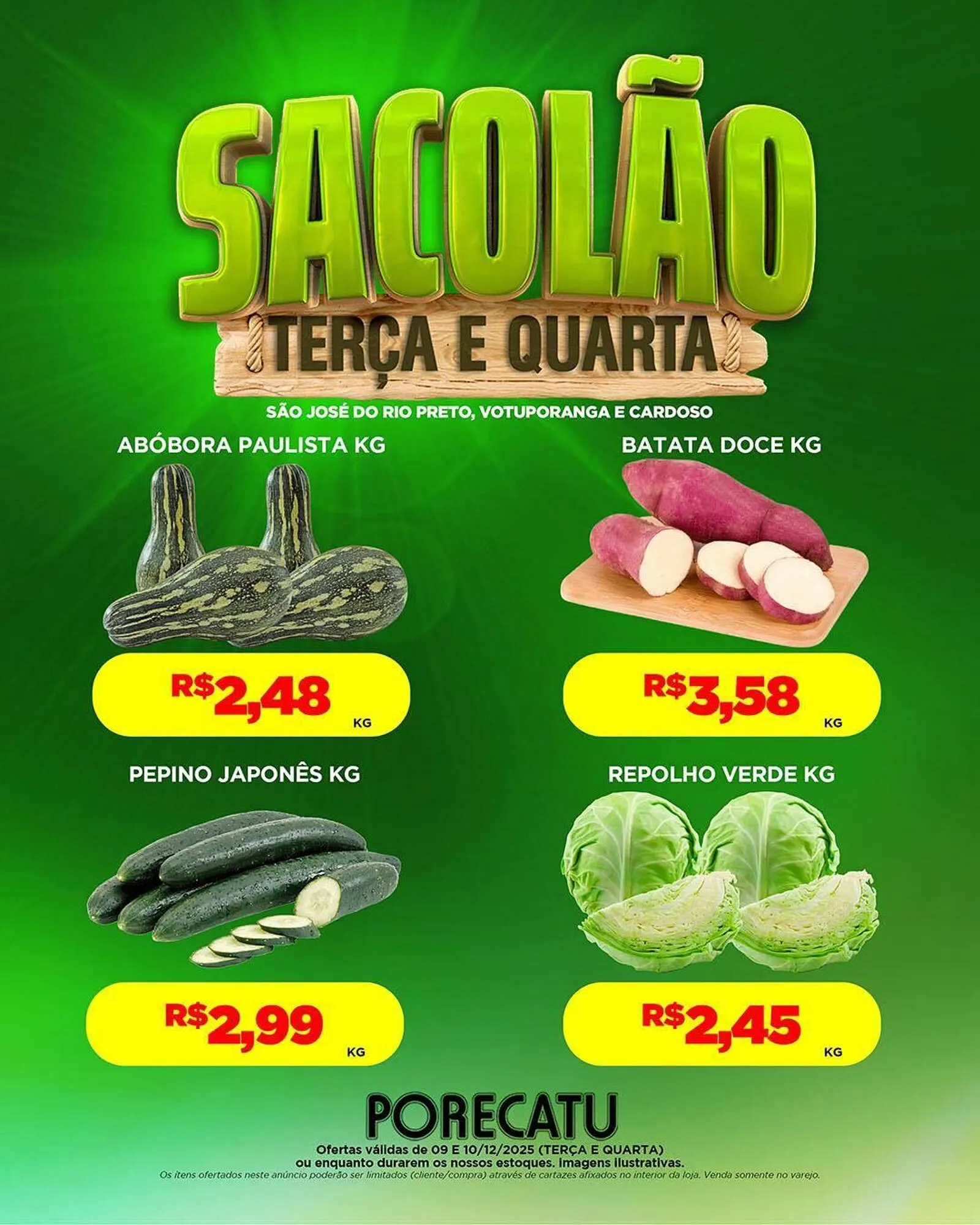 Encarte de Catálogo Supermercado Porecatu 9 de dezembro até 10 de dezembro 2025 - Pagina 5