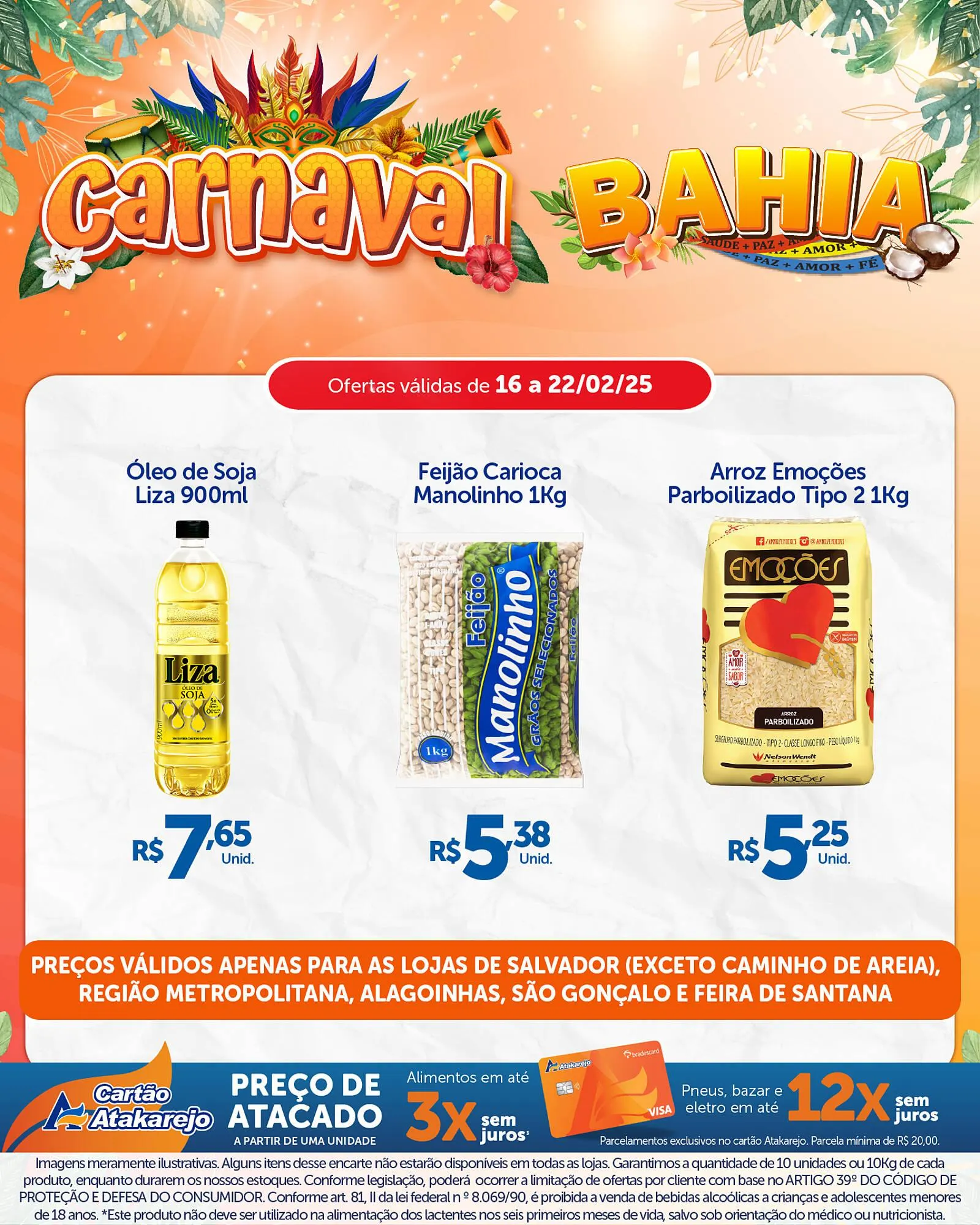 Encarte de Catálogo Atakarejo 16 de fevereiro até 22 de fevereiro 2025 - Pagina 5