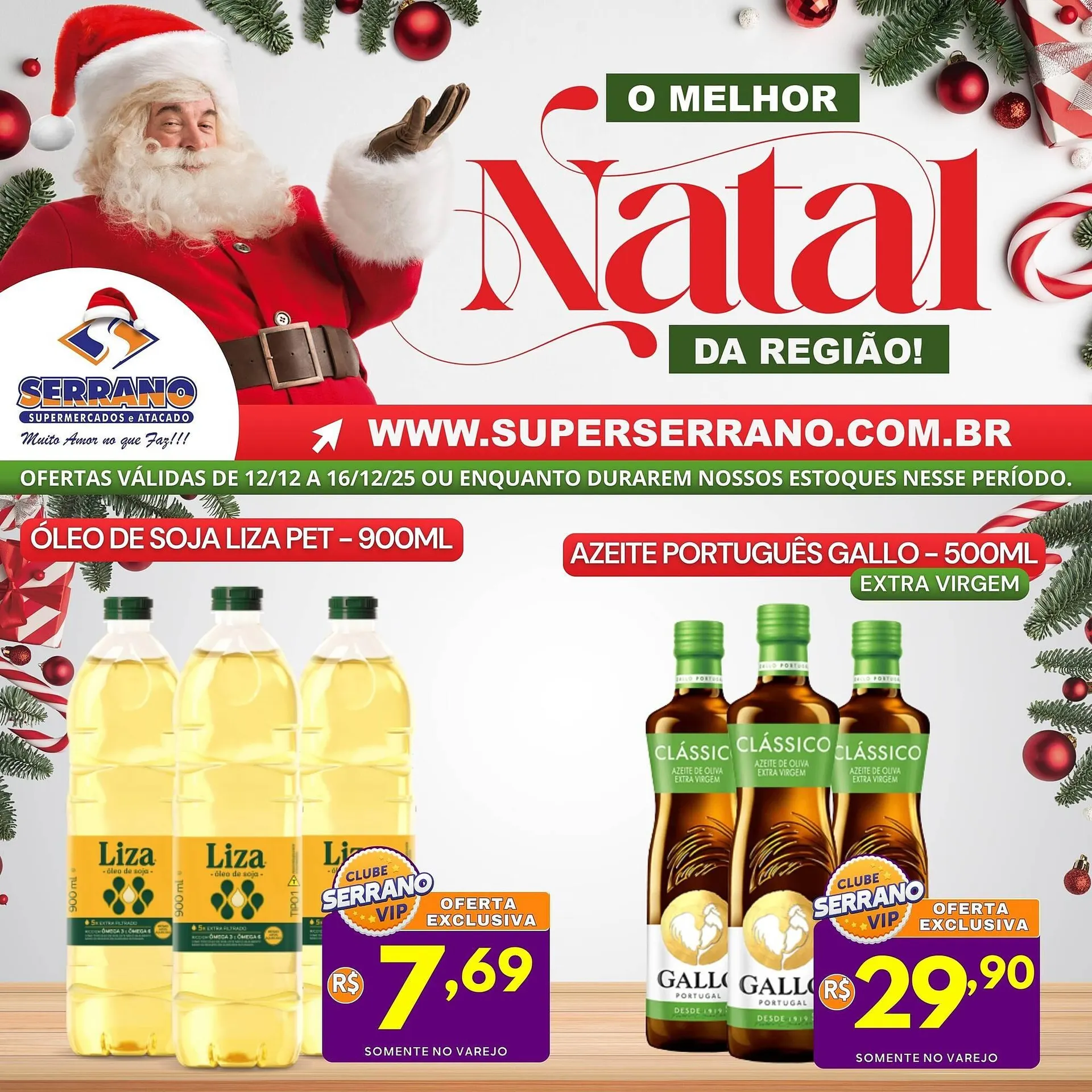 Encarte de Catálogo Serrano Supermercado 12 de dezembro até 16 de dezembro 2025 - Pagina 4