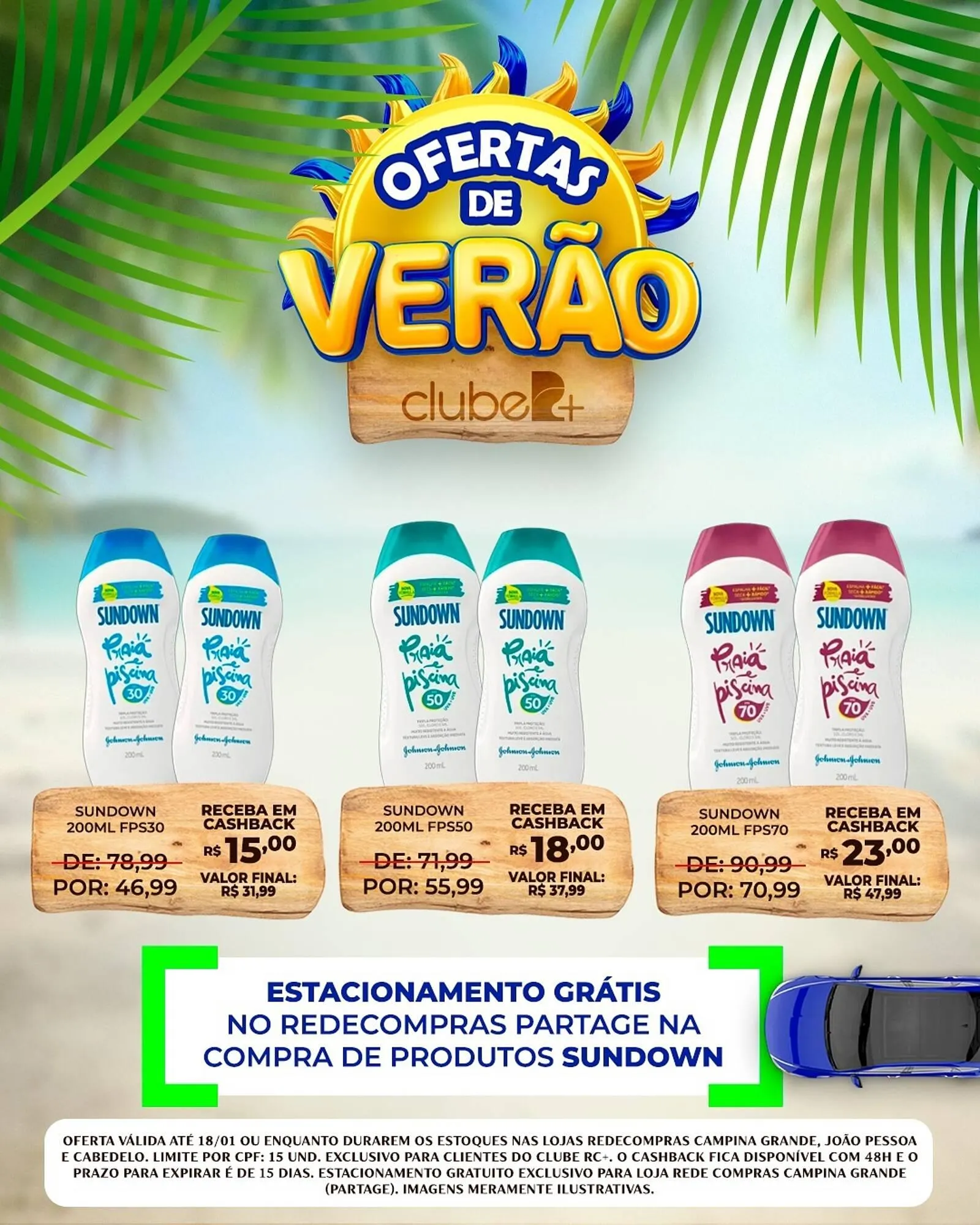 Encarte de Encarte Rede Compras 16 de janeiro até 18 de janeiro 2026 - Pagina 1