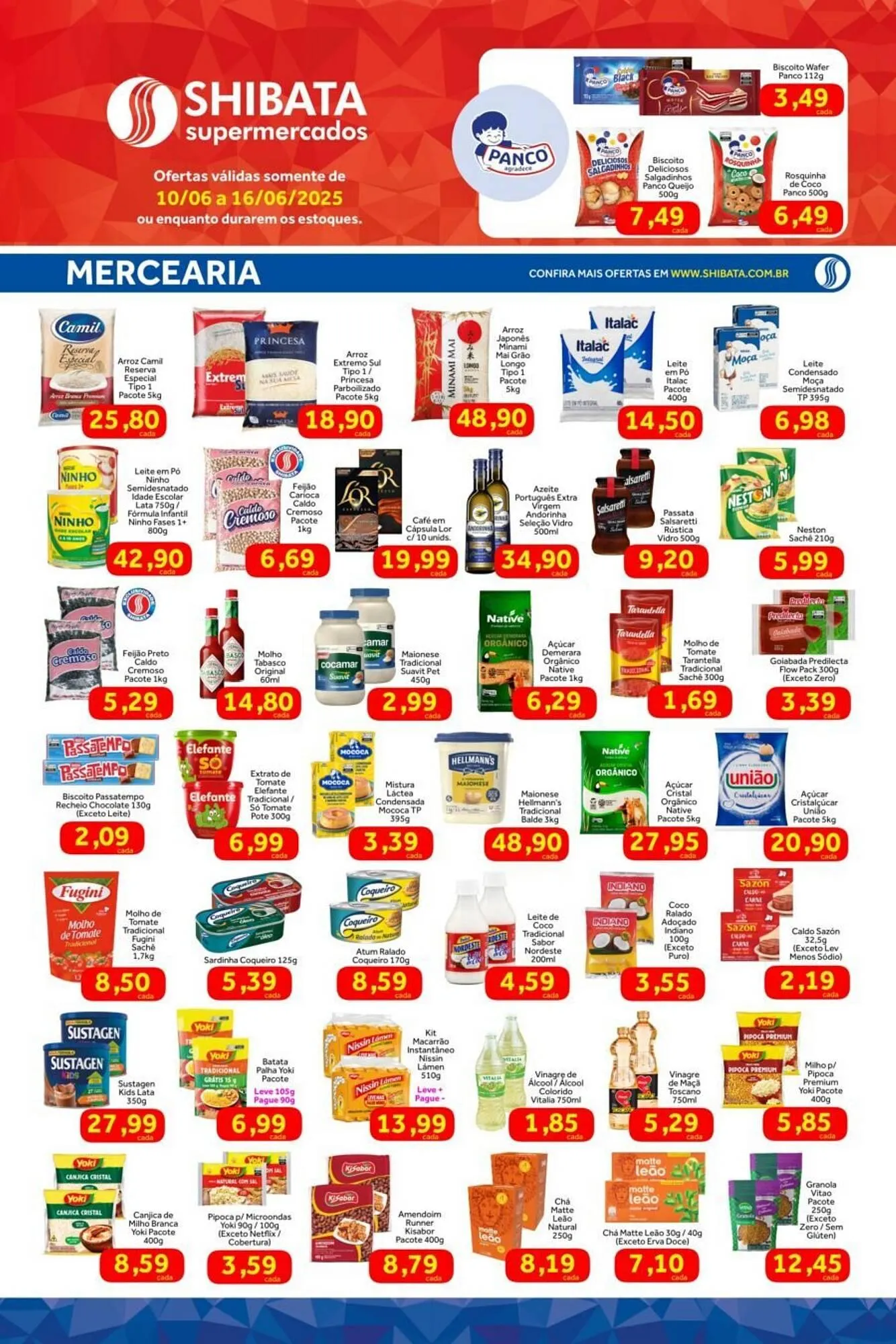 Encarte de Catálogo Shibata Supermercados 12 de junho até 16 de junho 2025 - Pagina 2