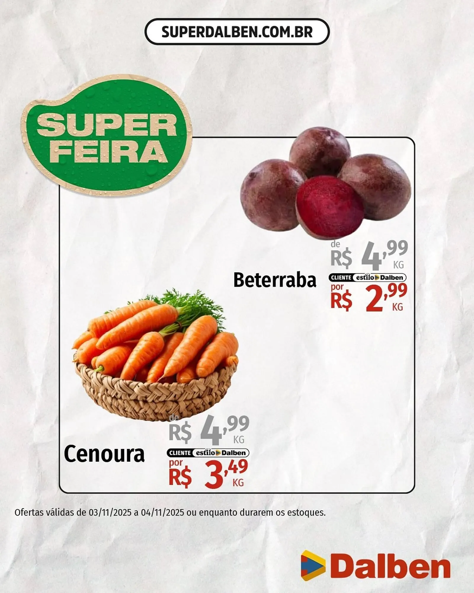 Encarte de Catálogo Supermercado Dalben 3 de novembro até 4 de novembro 2025 - Pagina 5