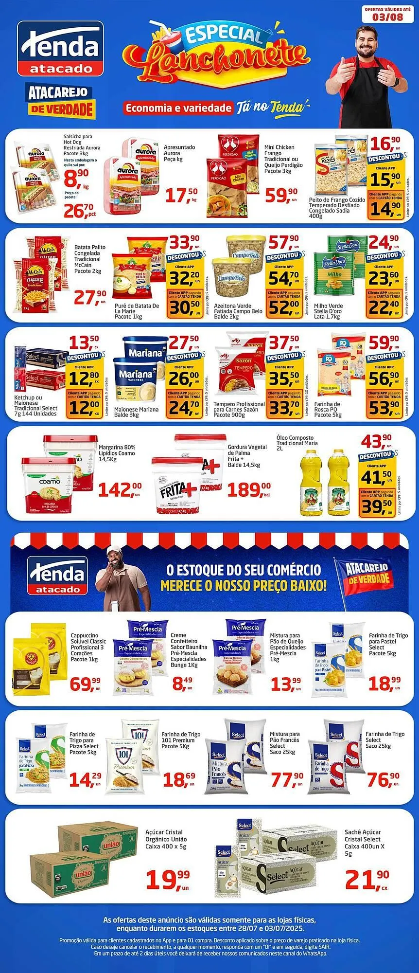 Encarte de Catálogo Tenda Atacado 28 de julho até 3 de agosto 2025 - Pagina 1