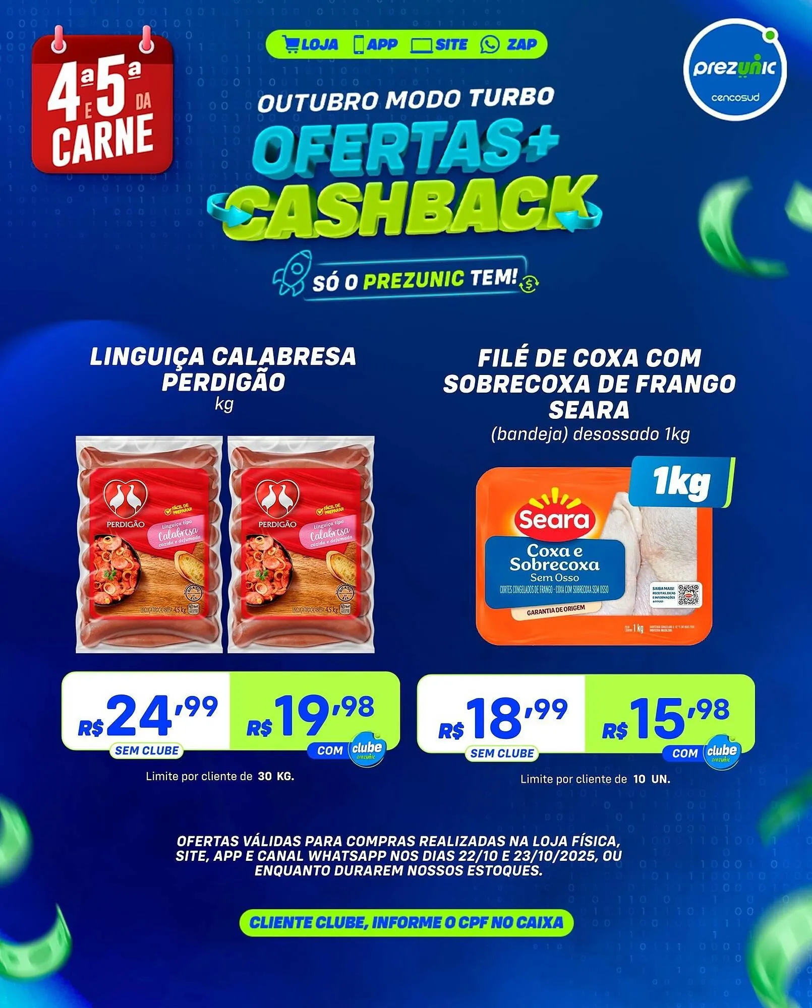Encarte de Encarte Prezunic 22 de outubro até 23 de outubro 2025 - Pagina 3