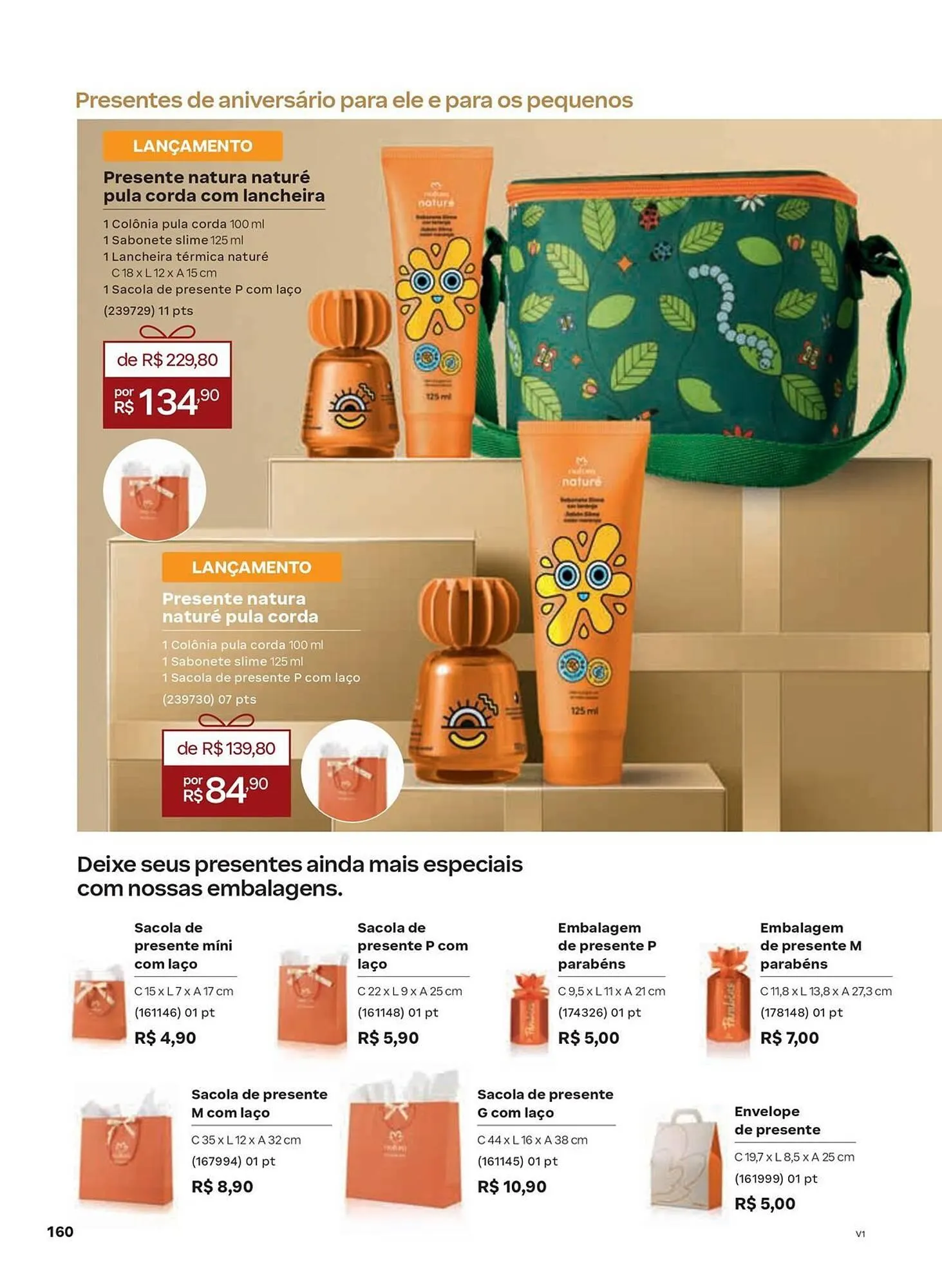 Encarte de Catálogo Natura 1 de janeiro até 31 de janeiro 2026 - Pagina 160