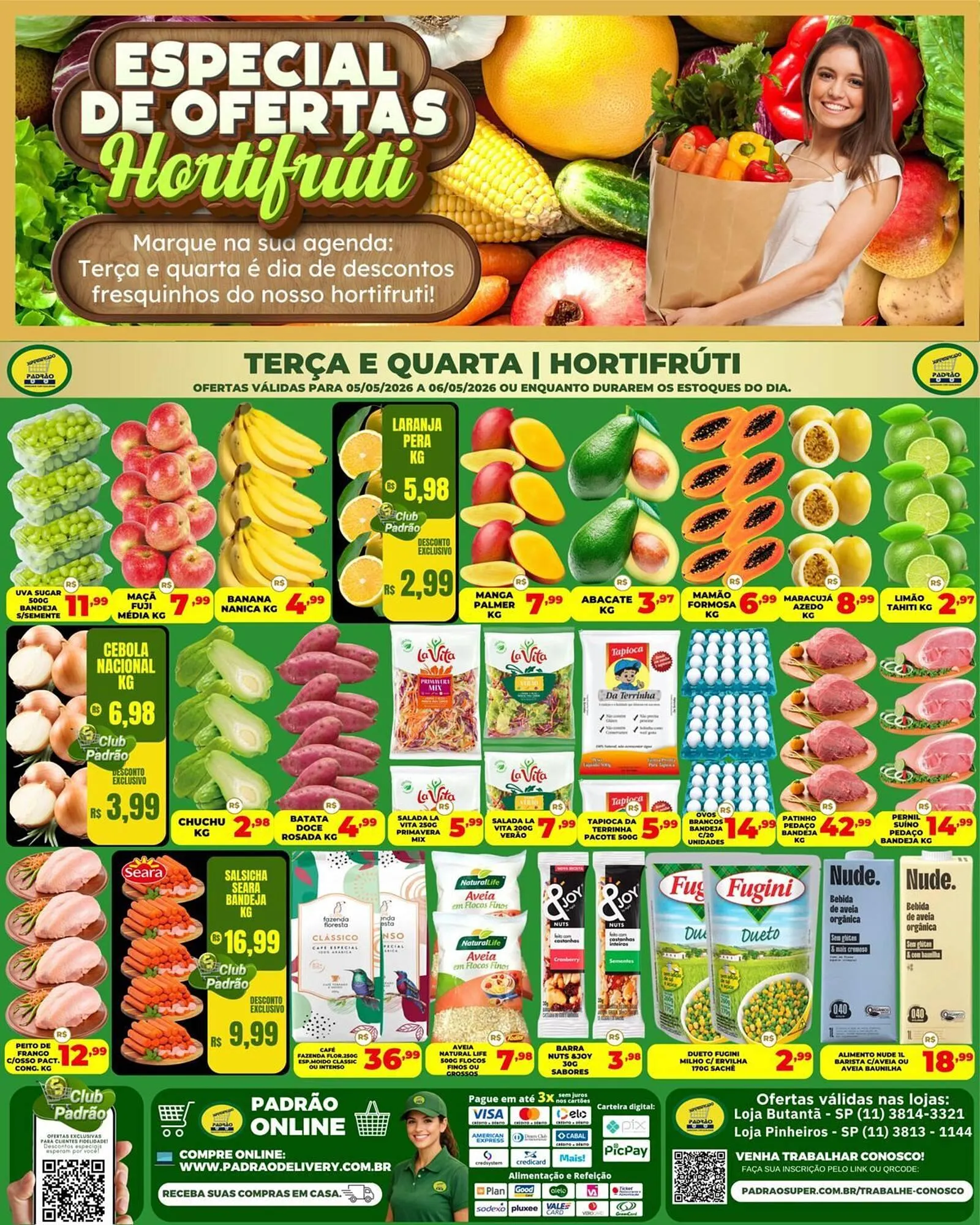 Encarte de Folheto Supermercado Padrão 1 de maio até 10 de maio 2026 - Pagina 3