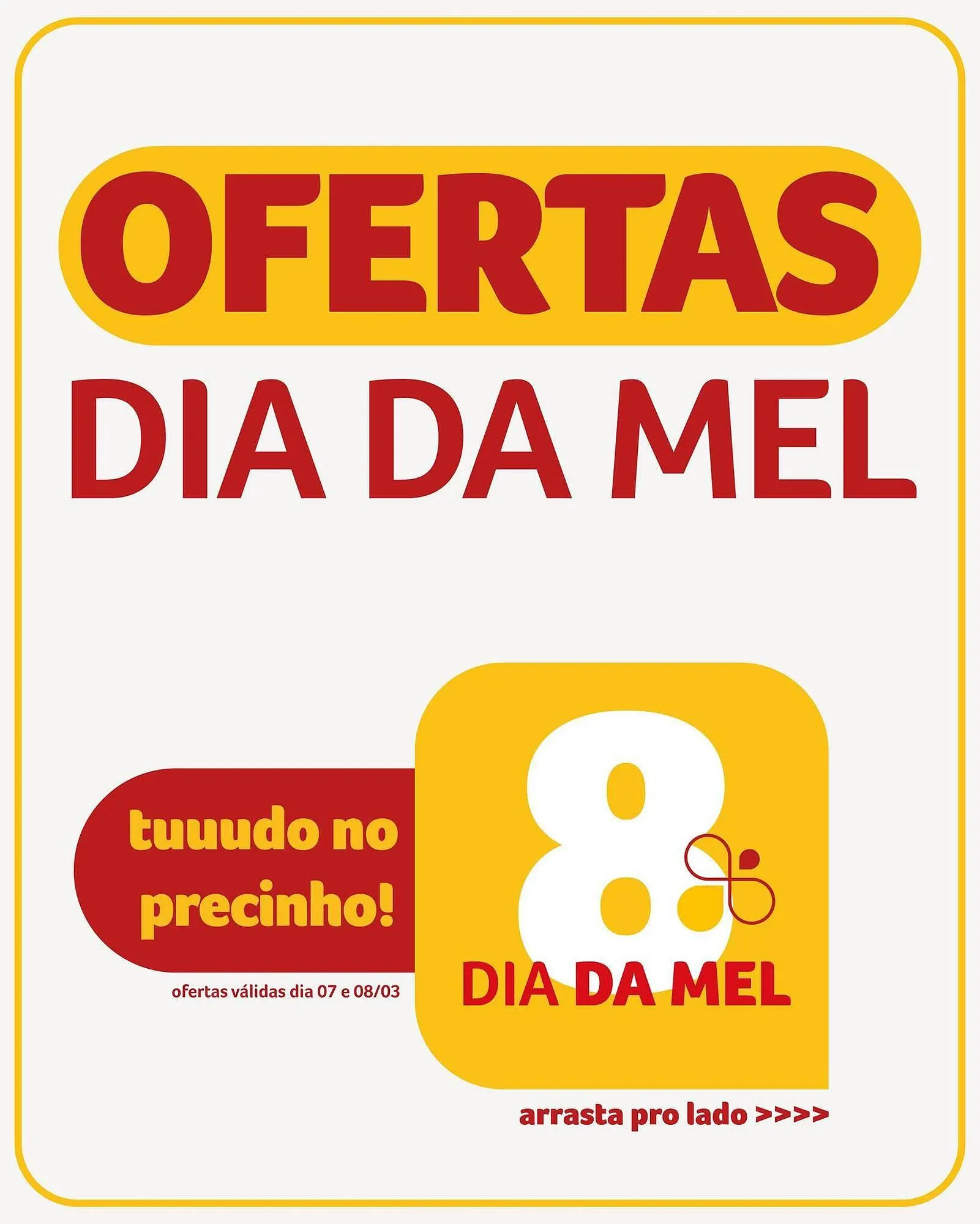 Encarte de Folheto Lojas Mel 7 de março até 8 de março 2026 - Pagina 1