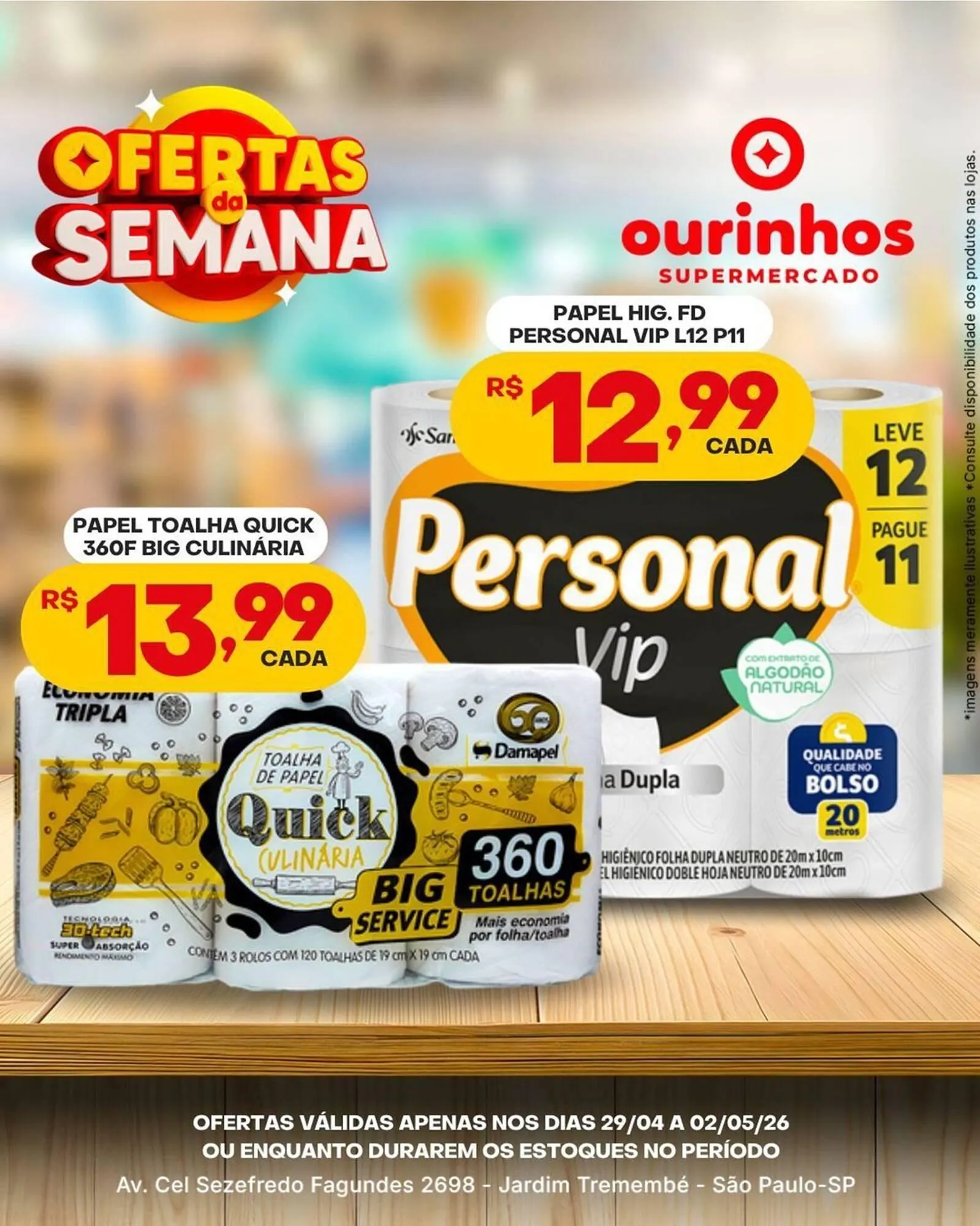 Encarte de Catálogo Ourinhos Hipermercado 29 de abril até 2 de maio 2026 - Pagina 29