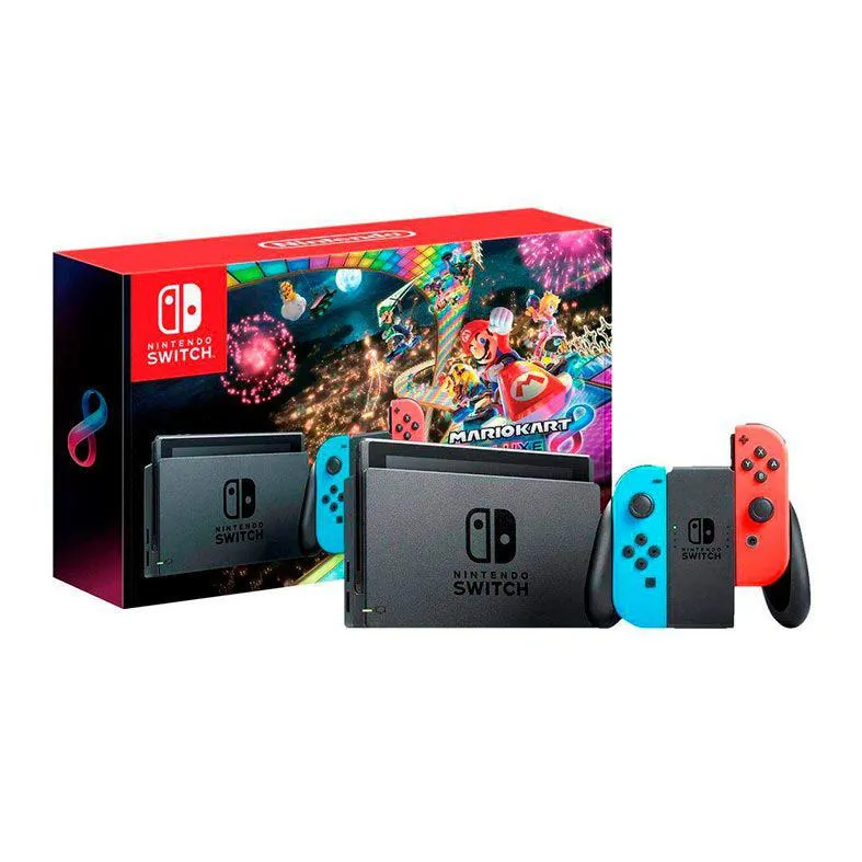 Console Nintendo Switch, 32GB, Com Jogo Mario Kart Deluxe 8, HADSKABL1BRA