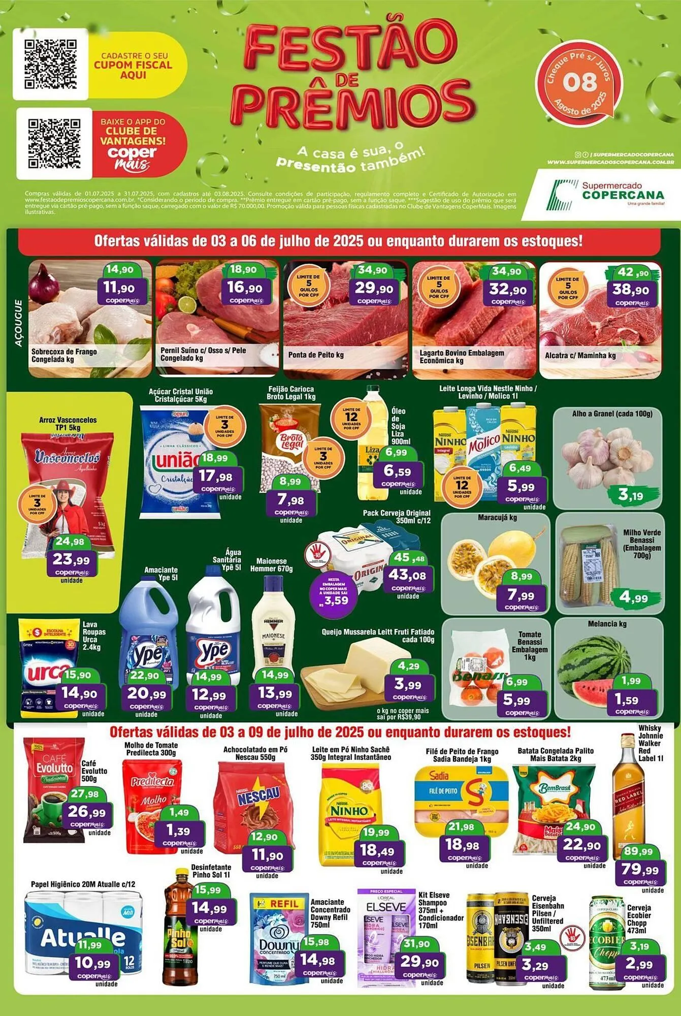 Encarte de Catálogo Copercana 3 de julho até 9 de julho 2025 - Pagina 1