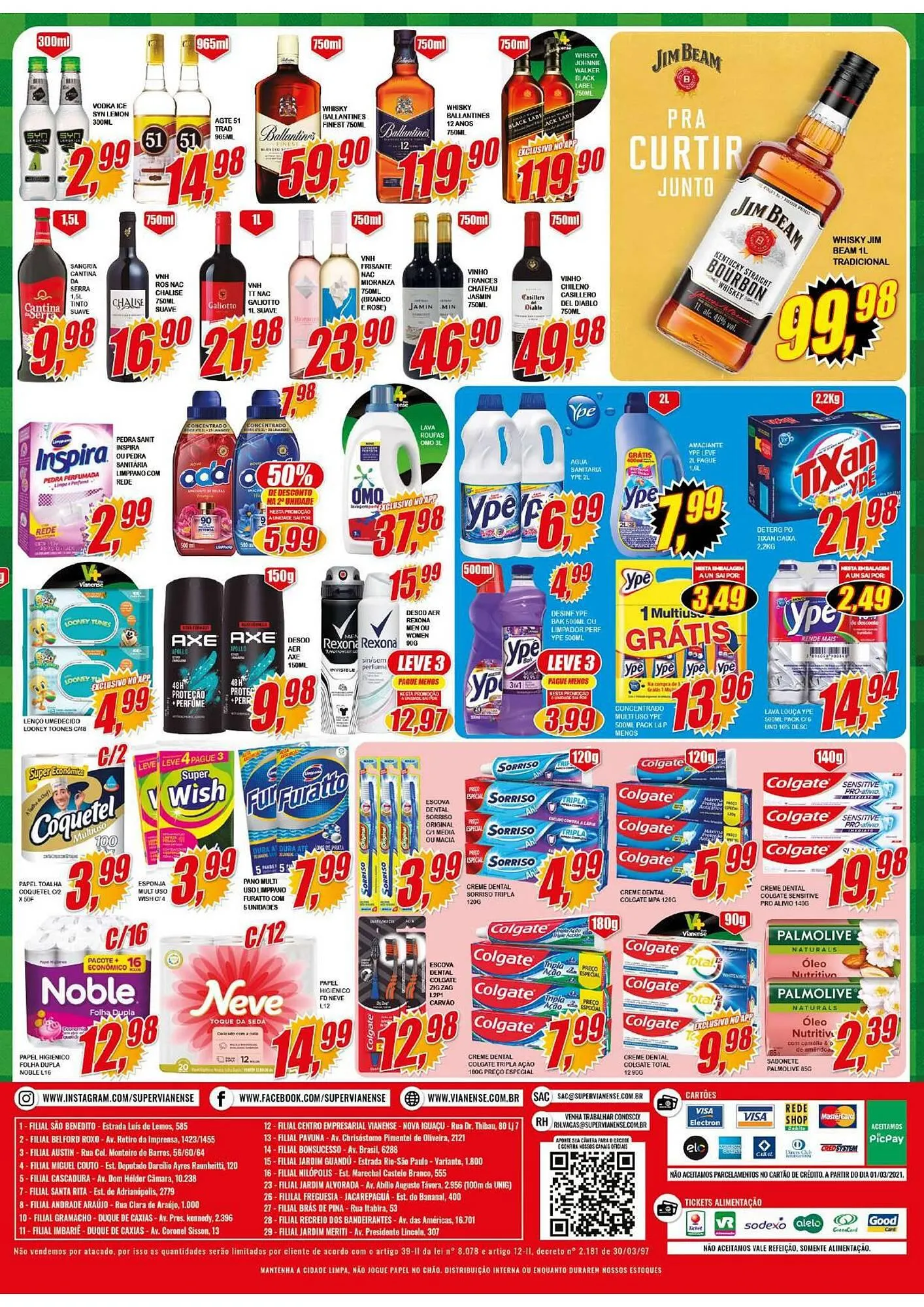 Encarte de Catálogo Vianense Supermercados 27 de junho até 3 de julho 2025 - Pagina 4