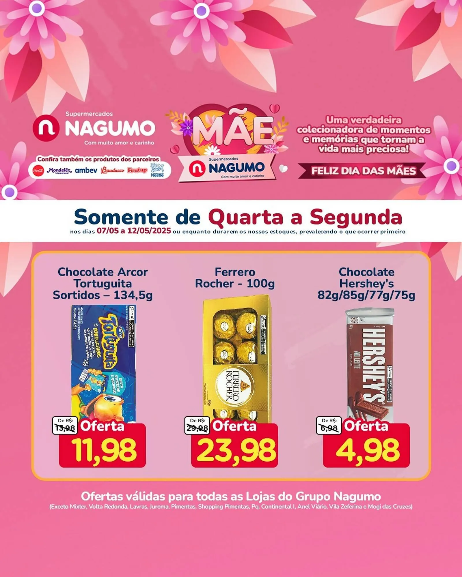 Encarte de Catálogo Nagumo 7 de maio até 12 de maio 2025 - Pagina 1