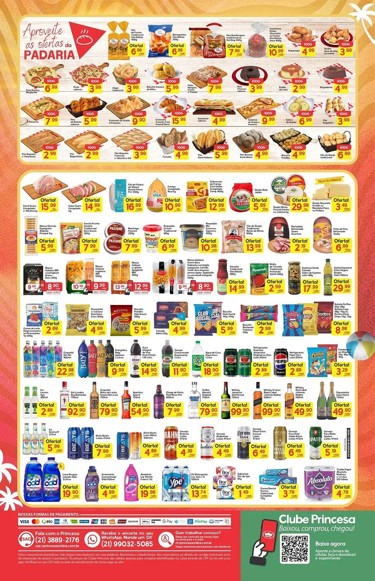 Encarte de Encarte Supermercados Princesa 19 de fevereiro até 22 de fevereiro 2026 - Pagina 1