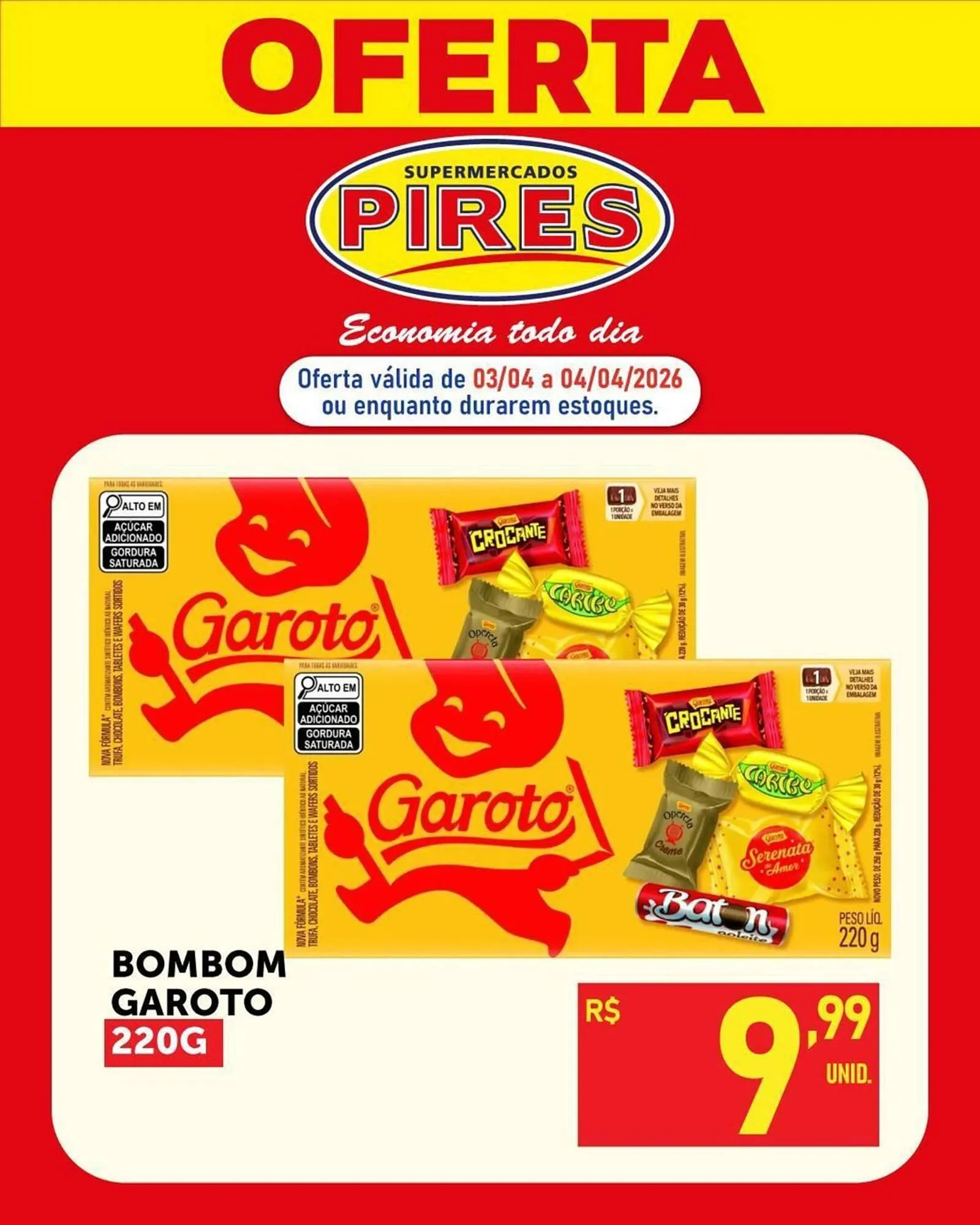 Encarte de Tabloide Pires 3 de abril até 4 de abril 2026 - Pagina 1