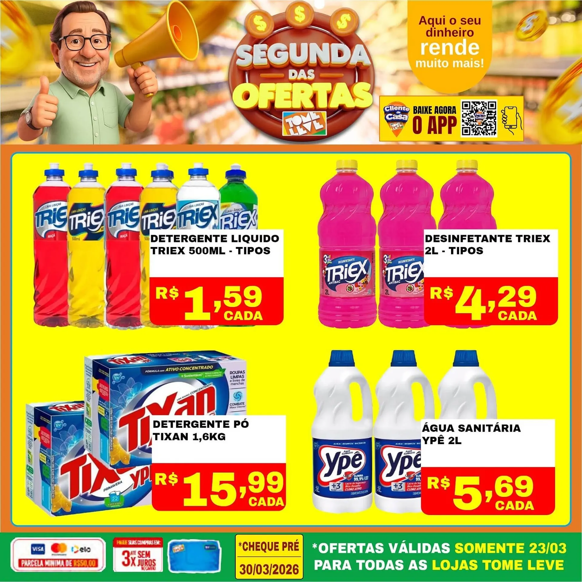 Encarte de Catálogo Tome Leve 23 de março até 23 de março 2026 - Pagina 2
