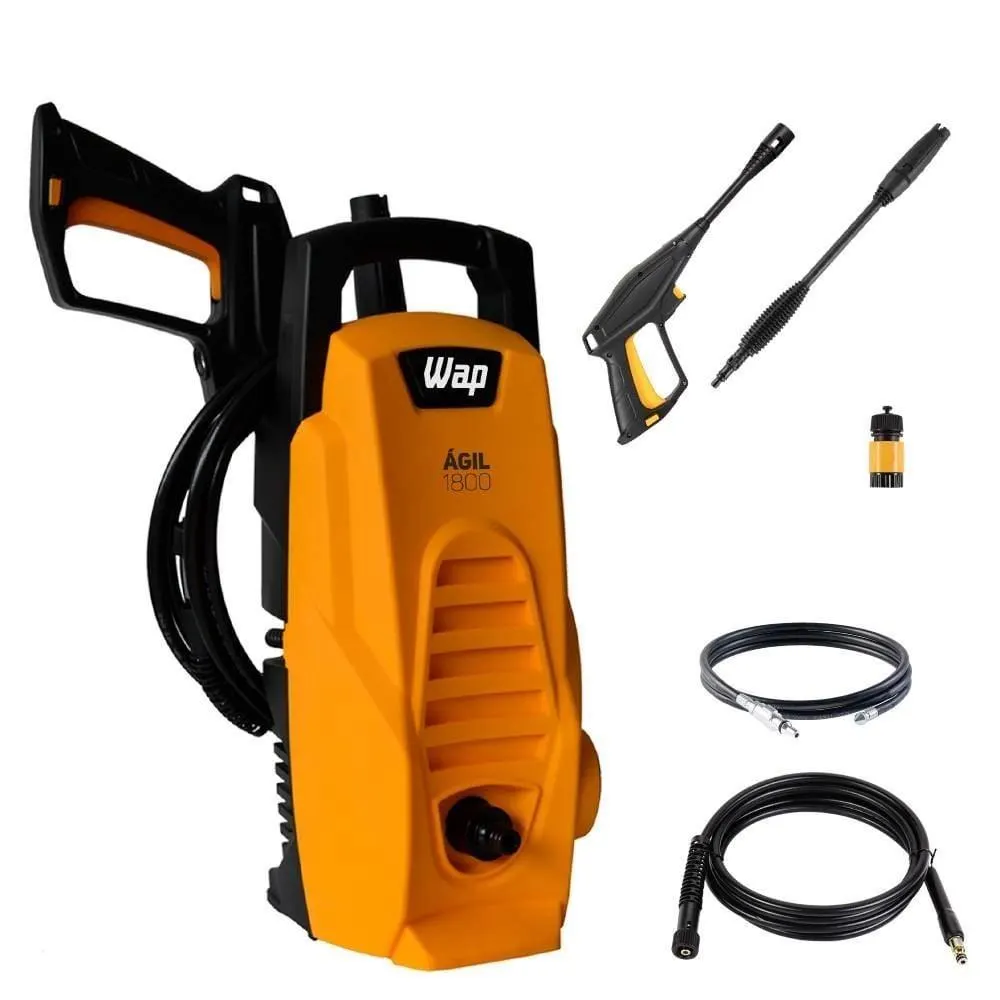 Lavadora de Alta Pressão e Desobstruidora WAP Ágil Ultra 1800