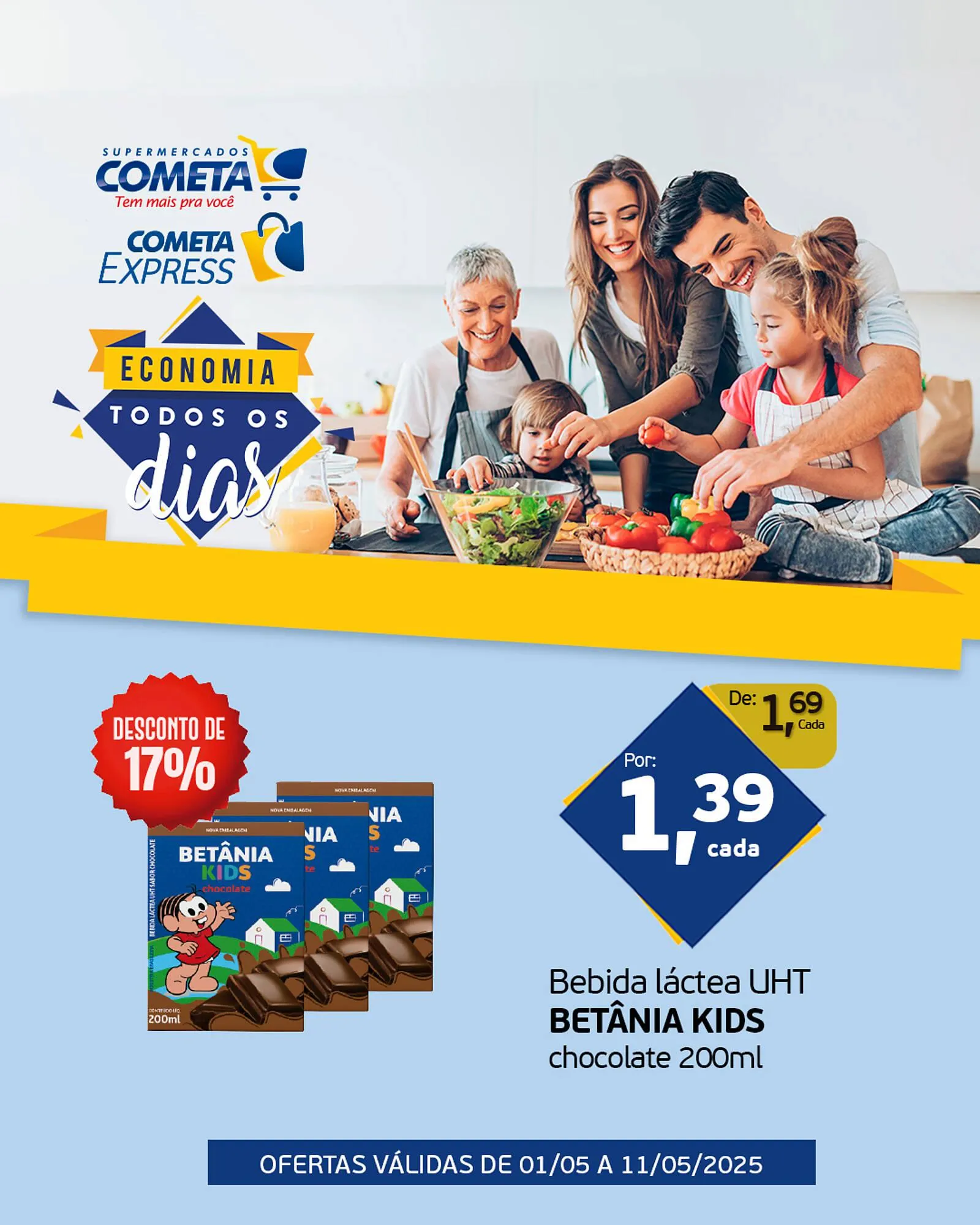 Encarte de Catálogo Cometa Supermercados 8 de maio até 11 de maio 2025 - Pagina 5