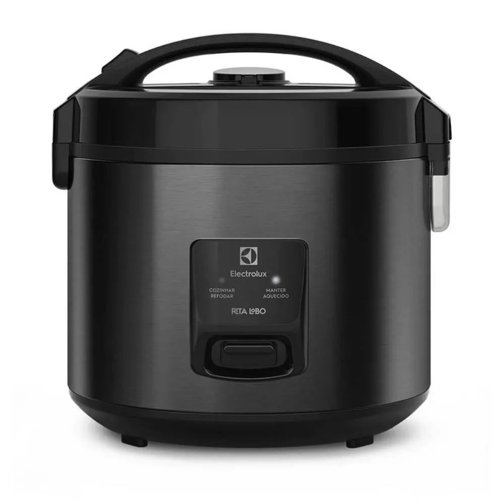 Panela de Arroz Elétrica Electrolux 3,5 Litros Inox 2 em 1