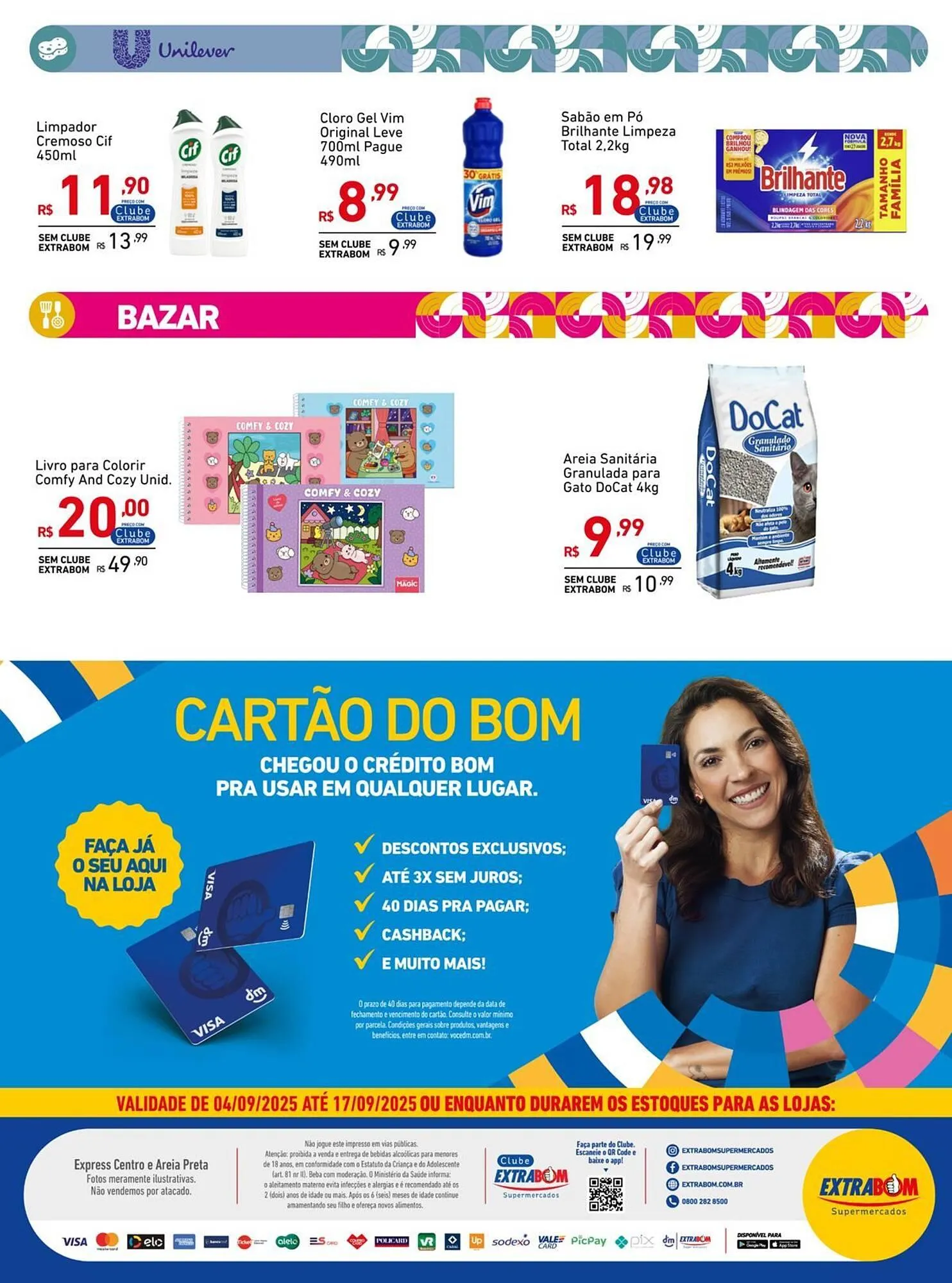 Encarte de Catálogo Extrabom Supermercados 4 de setembro até 17 de setembro 2025 - Pagina 8