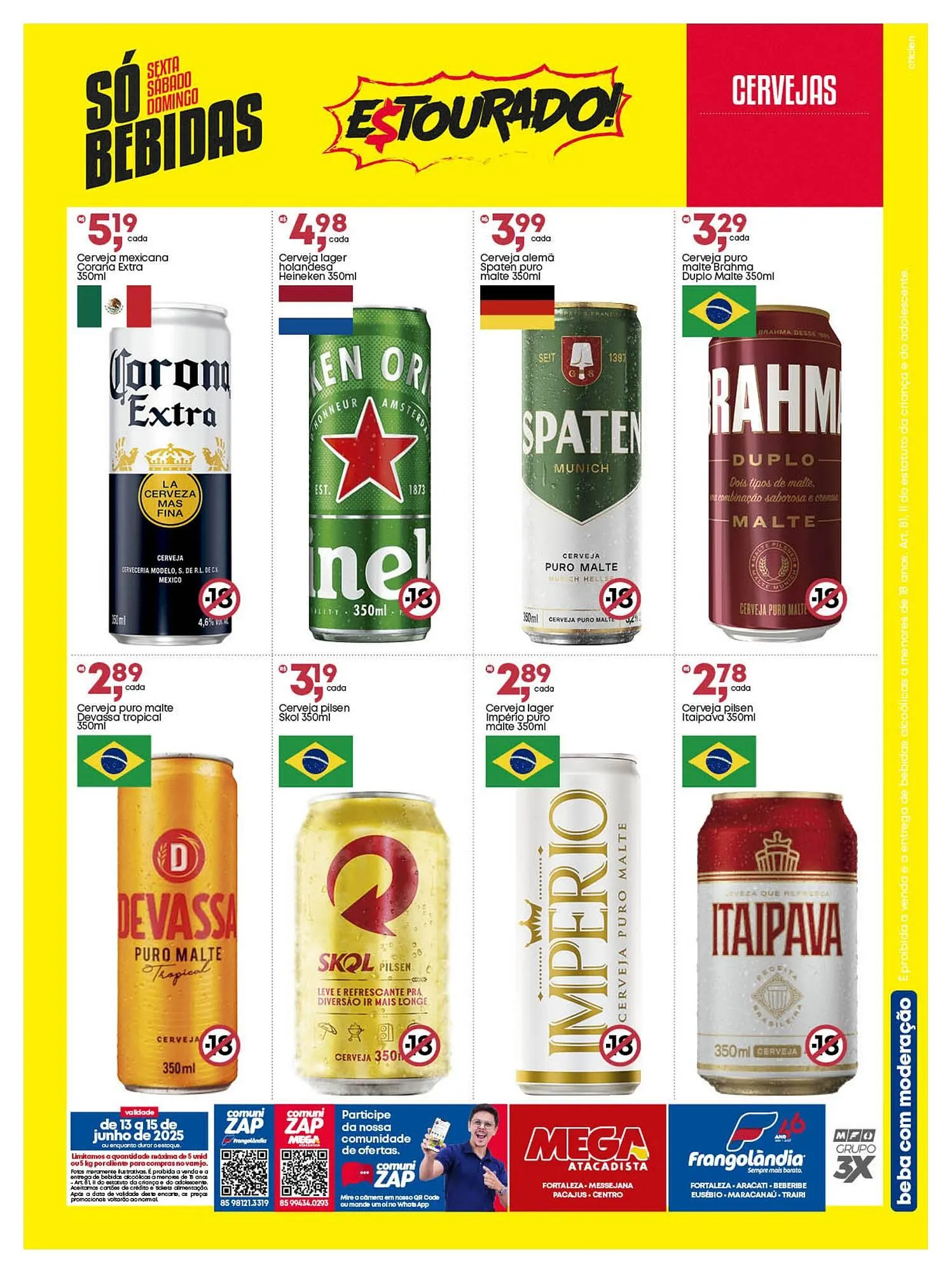 Encarte de Ofertas Frangolândia 12 de junho até 15 de junho 2025 - Pagina 10