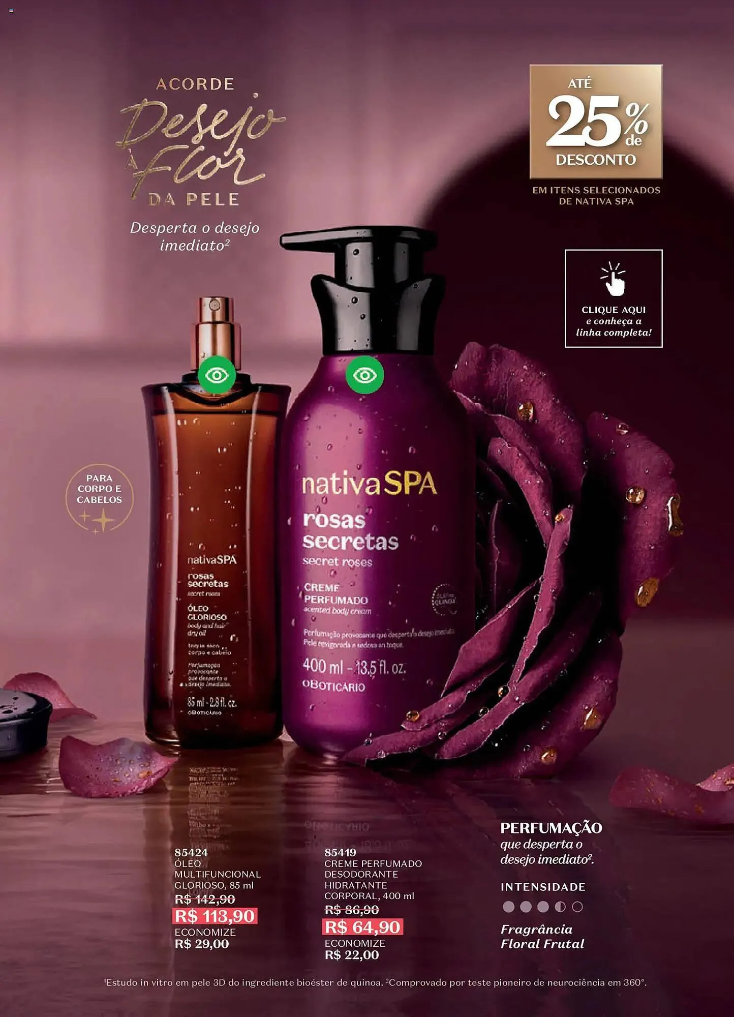 Encarte de Catálogo O Boticário 23 de março até 13 de abril 2026 - Pagina 3