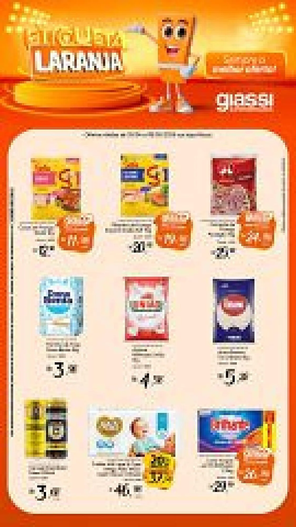 Encarte de Catálogo Giassi Supermercados 25 de abril até 8 de maio 2025 - Pagina 1