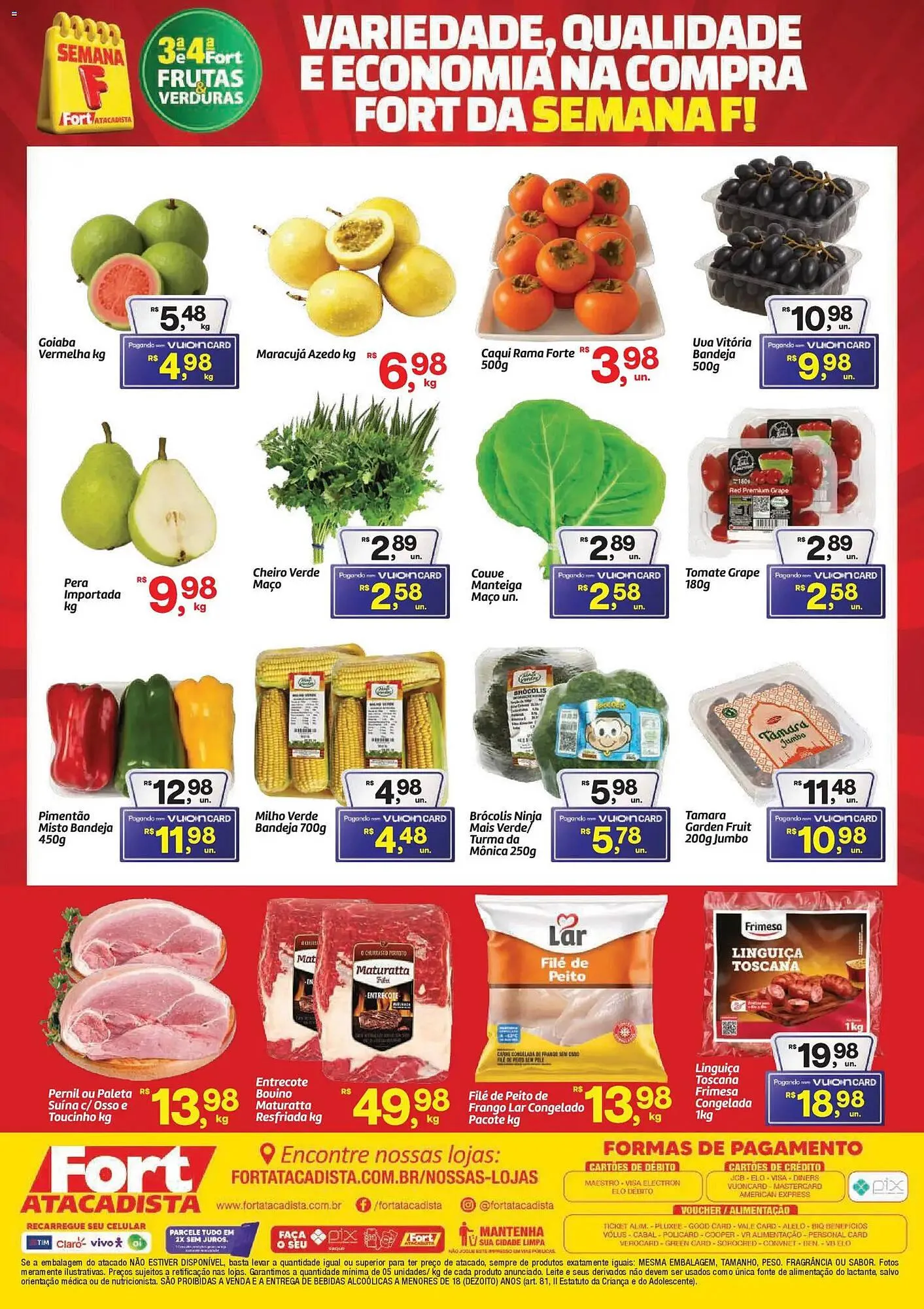 Encarte de Tabloide Fort Atacadista 7 de abril até 8 de abril 2026 - Pagina 2