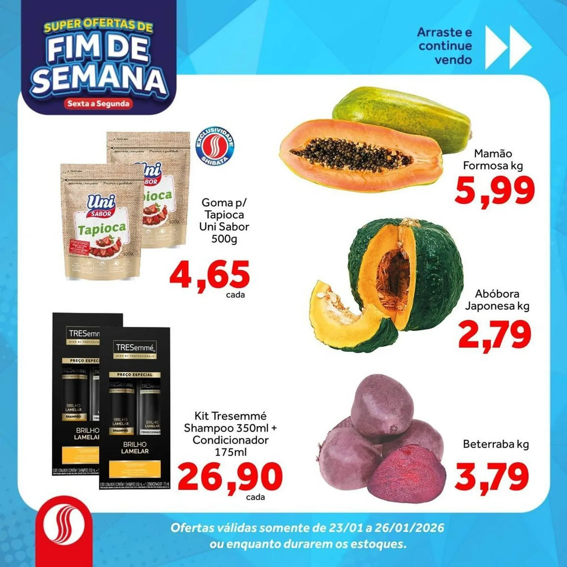 Folheto Shibata Supermercados - 1