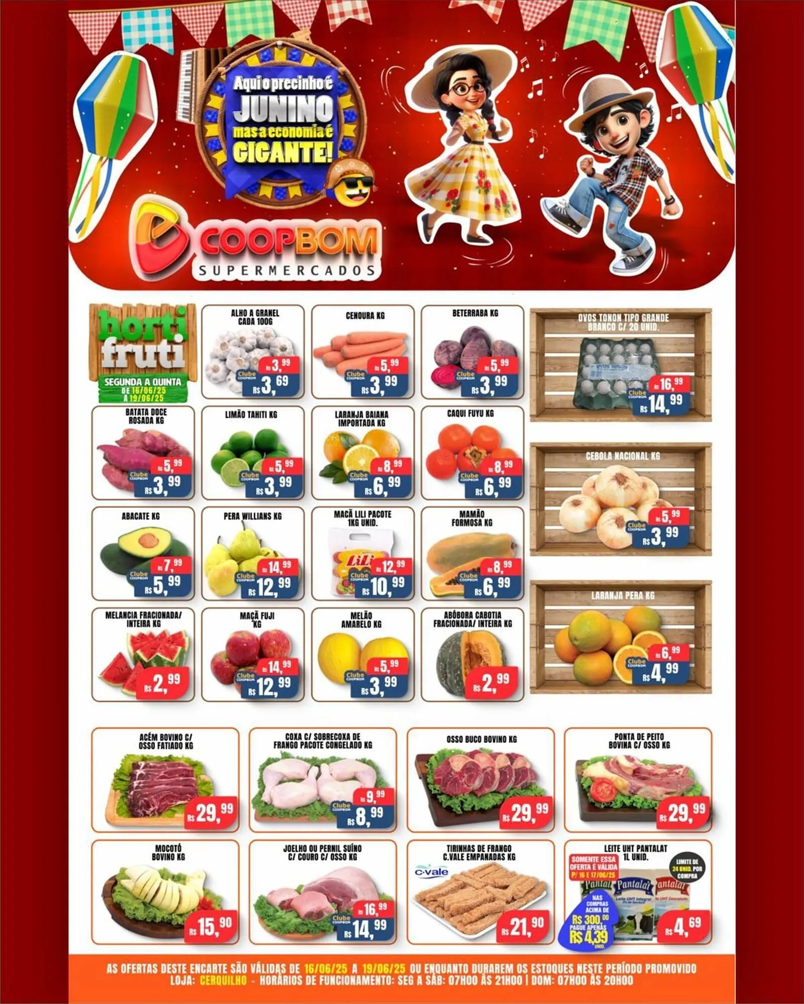 Encarte de Catálogo CoopBom 16 de junho até 19 de junho 2025 - Pagina 1