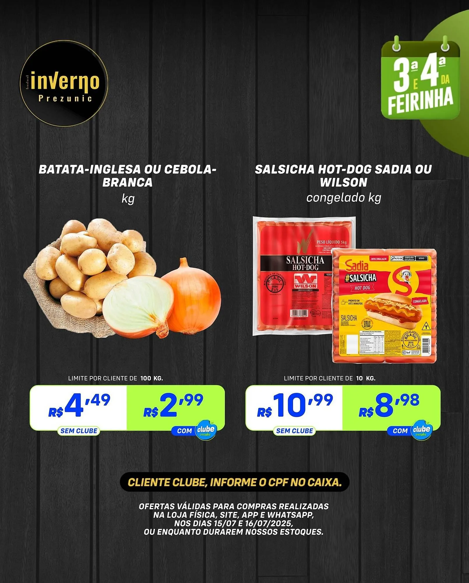 Encarte de Catálogo Prezunic 15 de julho até 16 de julho 2025 - Pagina 5