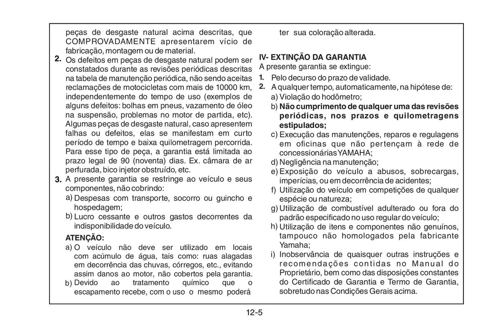 Encarte de Panfleto Yamaha 3 de fevereiro até 31 de março 2027 - Pagina 105