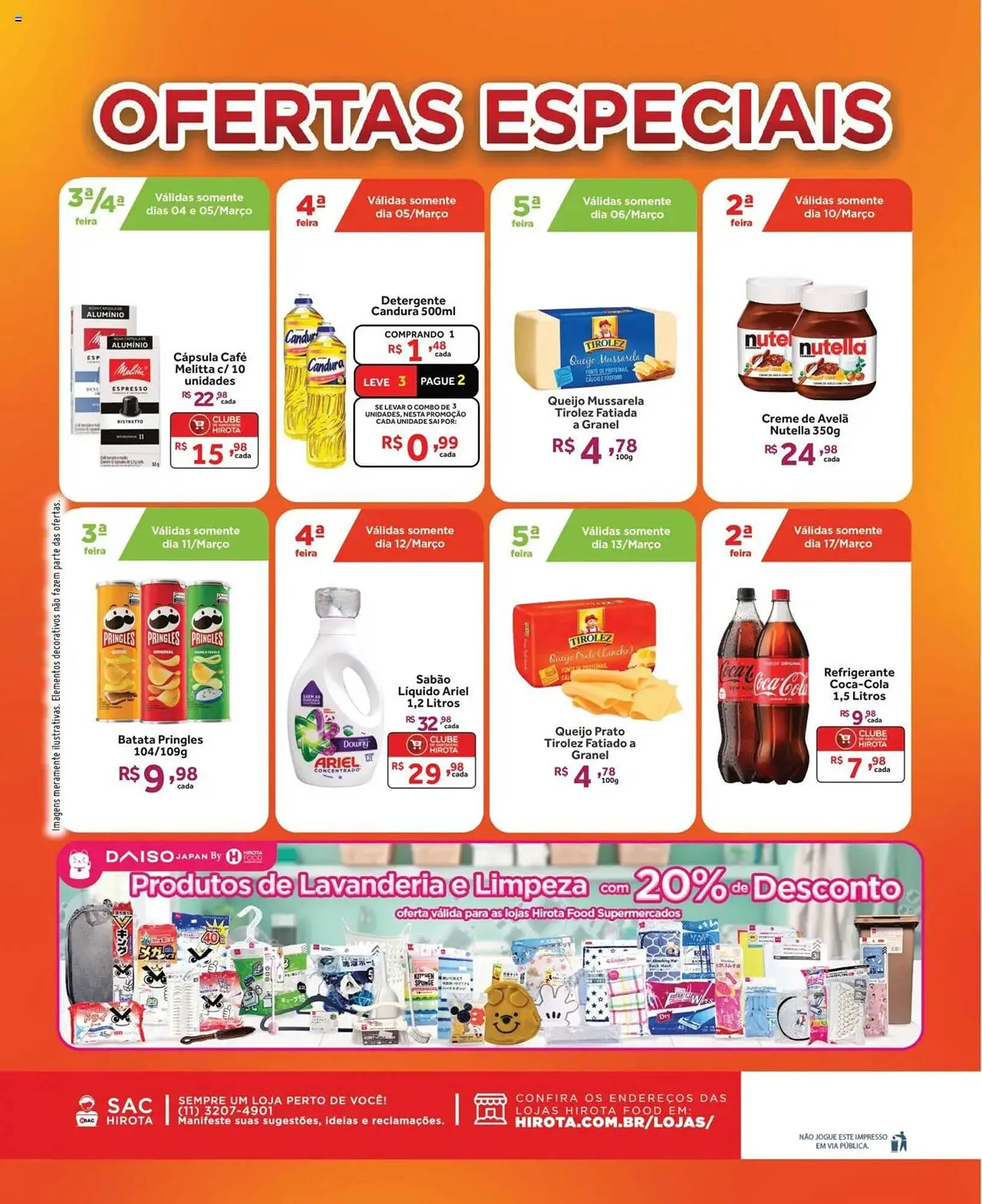 Encarte de Catálogo Hirota Food Supermercado 5 de março até 17 de março 2025 - Pagina 6