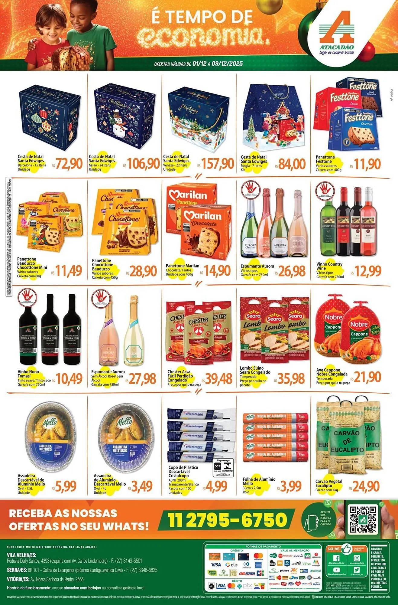 Encarte de Folheto Atacadão 1 de dezembro até 9 de dezembro 2025 - Pagina 4
