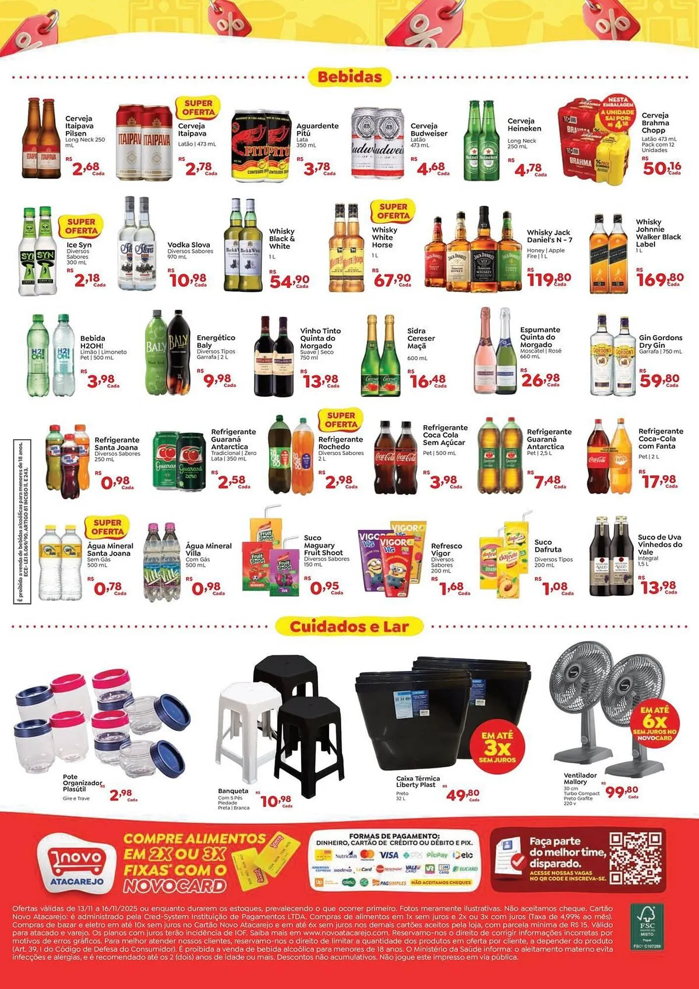 Encarte de Folheto Novo Atacarejo 13 de novembro até 16 de novembro 2025 - Pagina 2