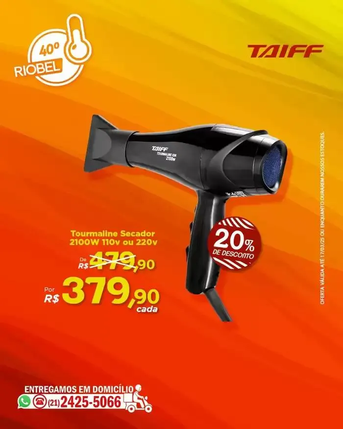 Encarte de Encarte Rio Bel Cosméticos 11 de março até 17 de março 2025 - Pagina 1