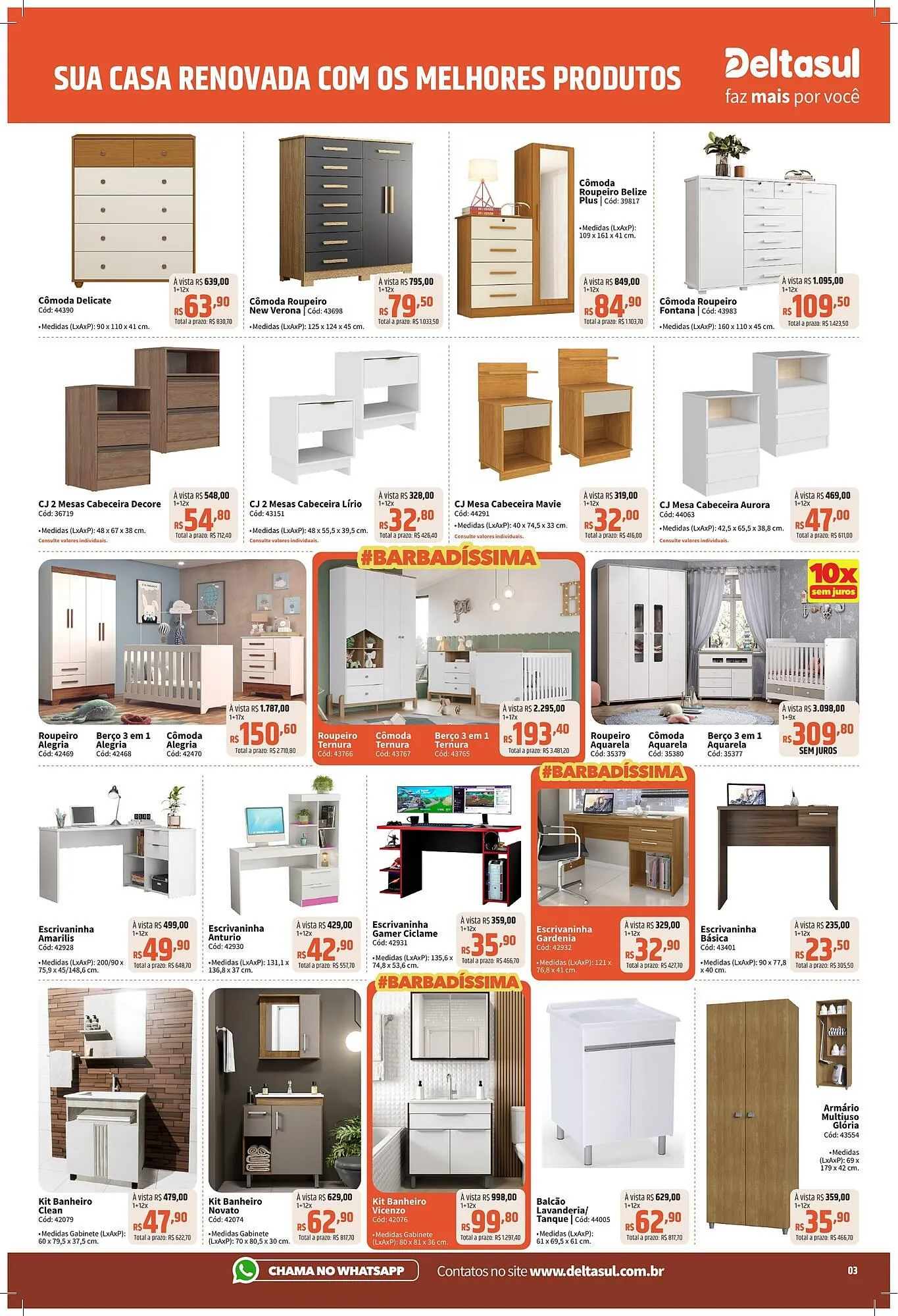 Encarte de Catálogo Deltasul 31 de março até 19 de abril 2025 - Pagina 3