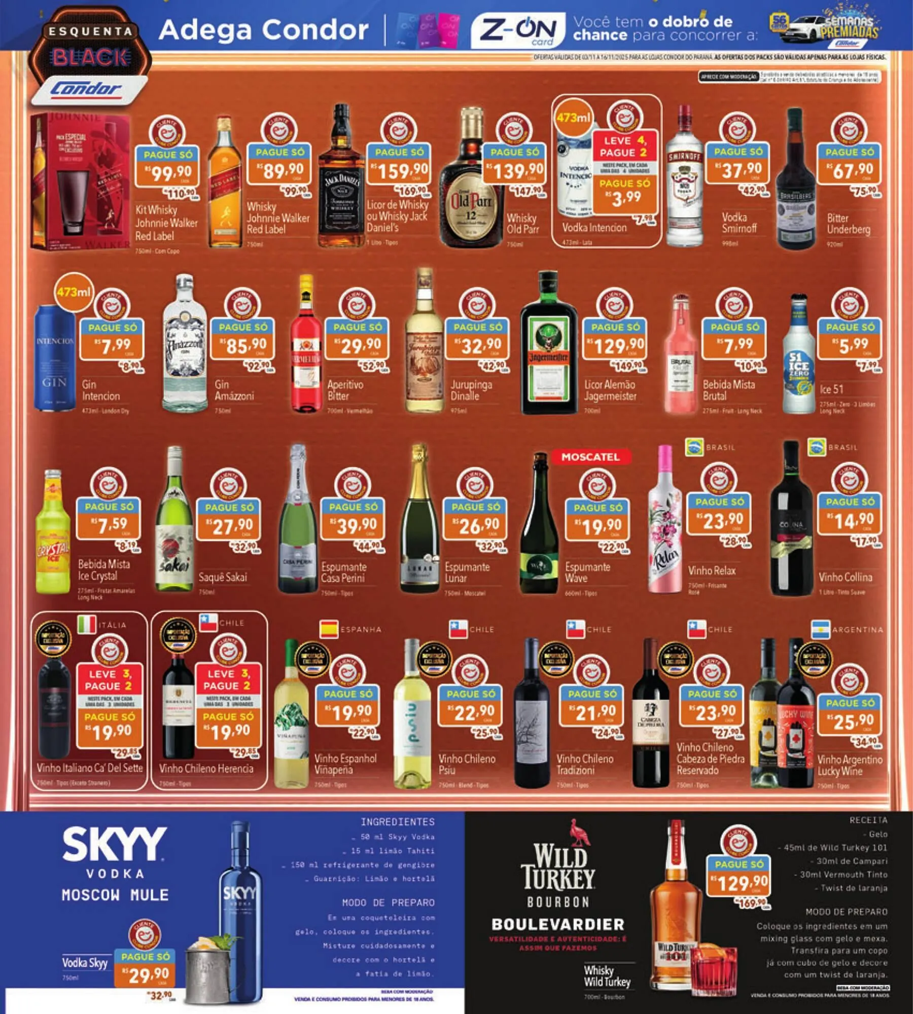Encarte de Catálogo Supermercados Condor 3 de novembro até 16 de novembro 2025 - Pagina 17
