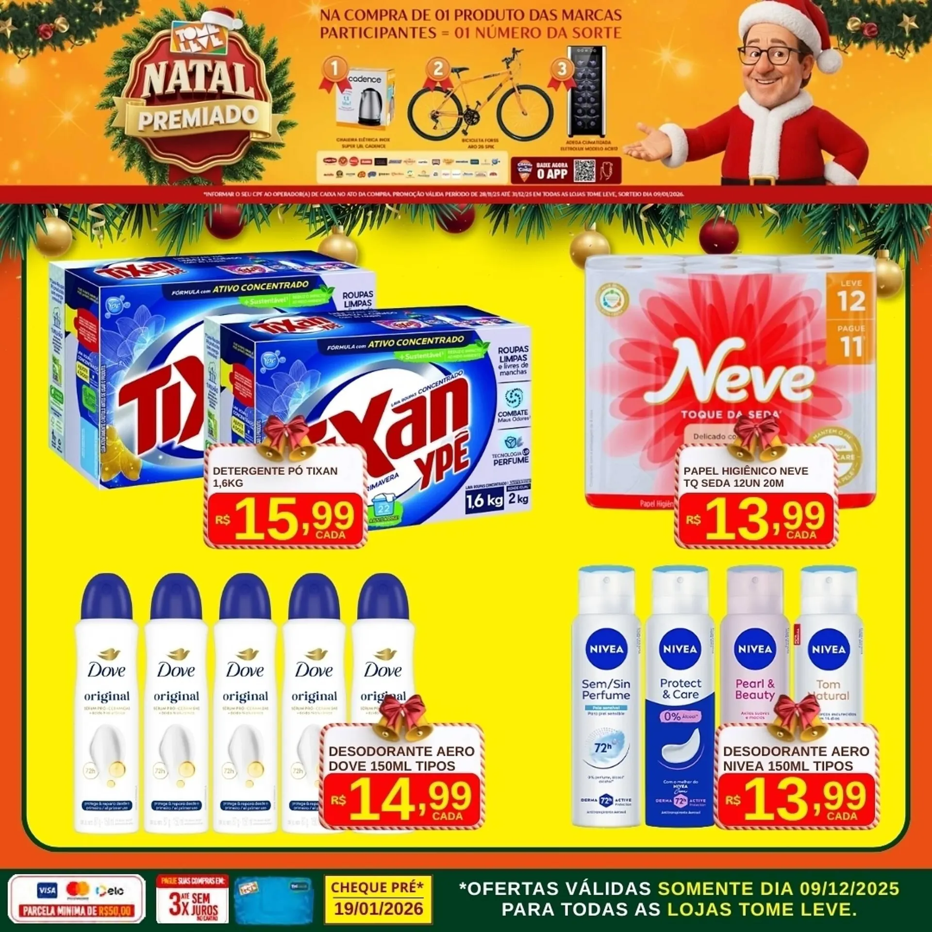 Encarte de Catálogo Tome Leve 9 de dezembro até 31 de dezembro 2025 - Pagina 2