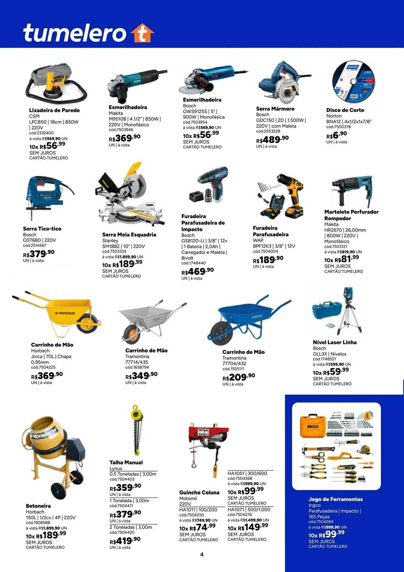 Encarte de Catálogo Tumelero 30 de janeiro até 18 de fevereiro 2026 - Pagina 4