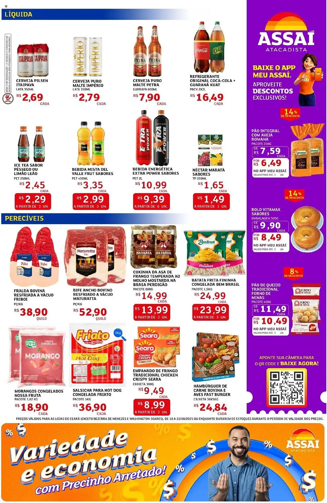 Encarte de Catálogo Assaí Atacadista 18 de agosto até 22 de agosto 2025 - Pagina 3