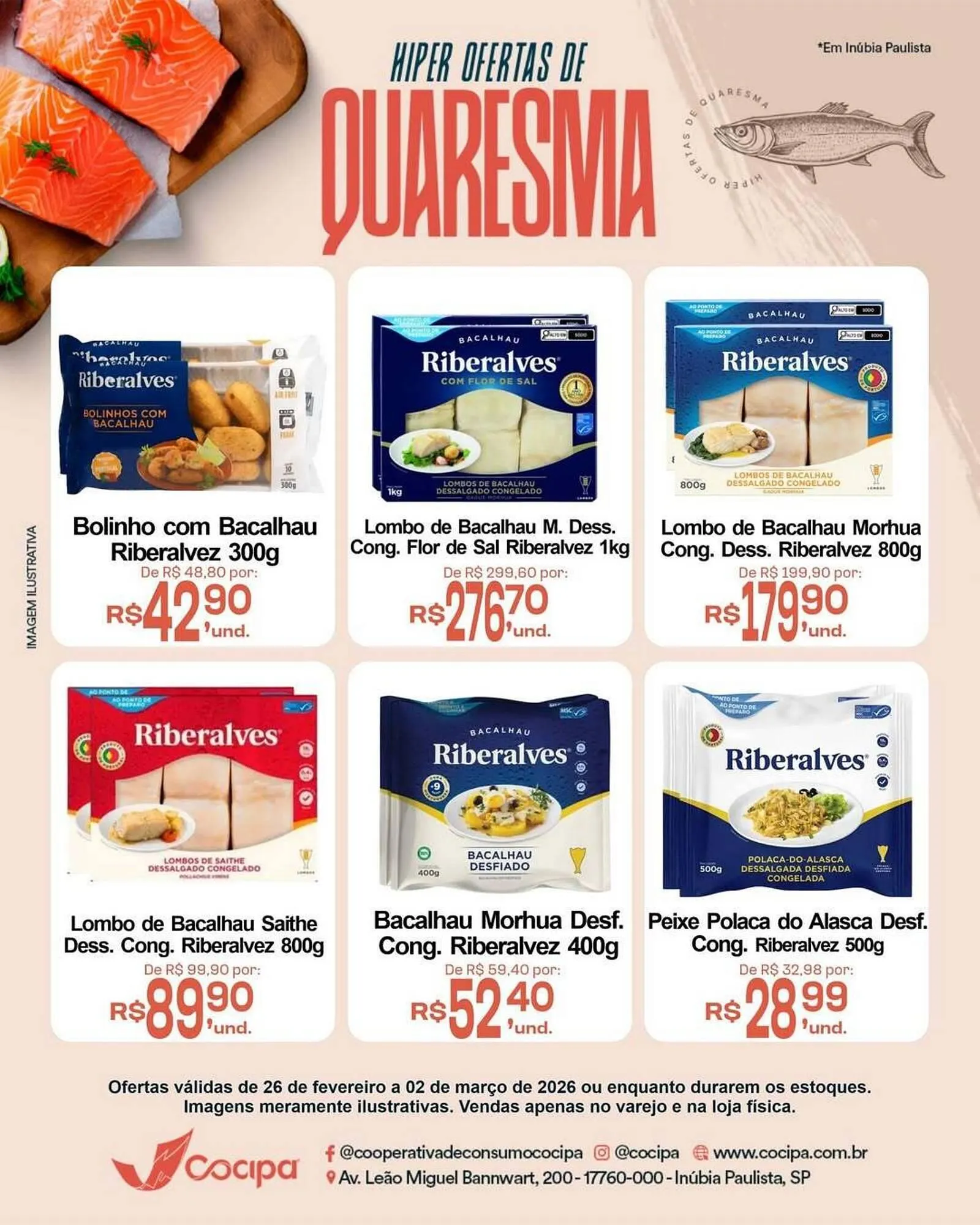Encarte de Catálogo Cocipa 26 de fevereiro até 2 de março 2026 - Pagina 1
