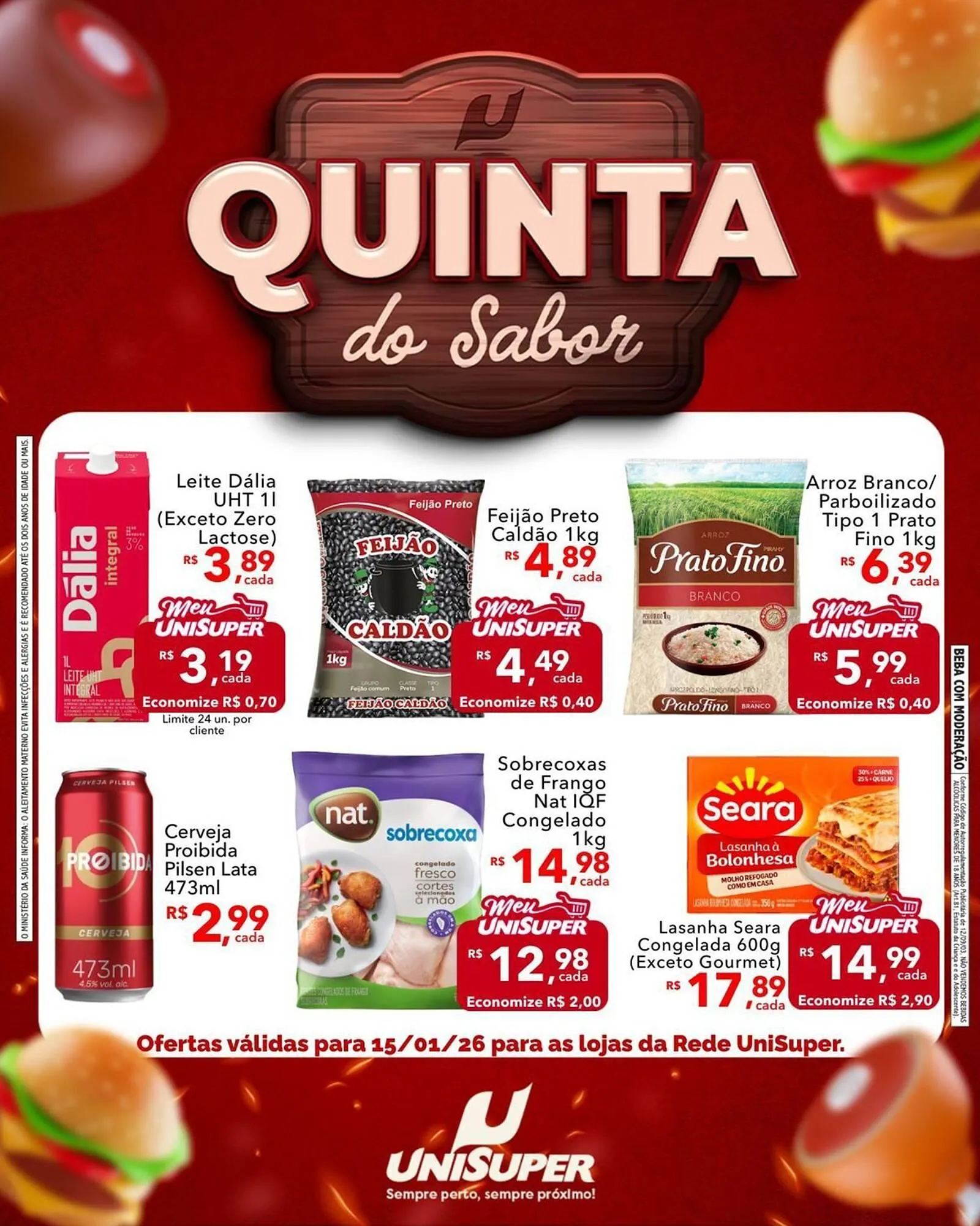 Encarte de Encarte UniSuper 15 de janeiro até 18 de janeiro 2026 - Pagina 1