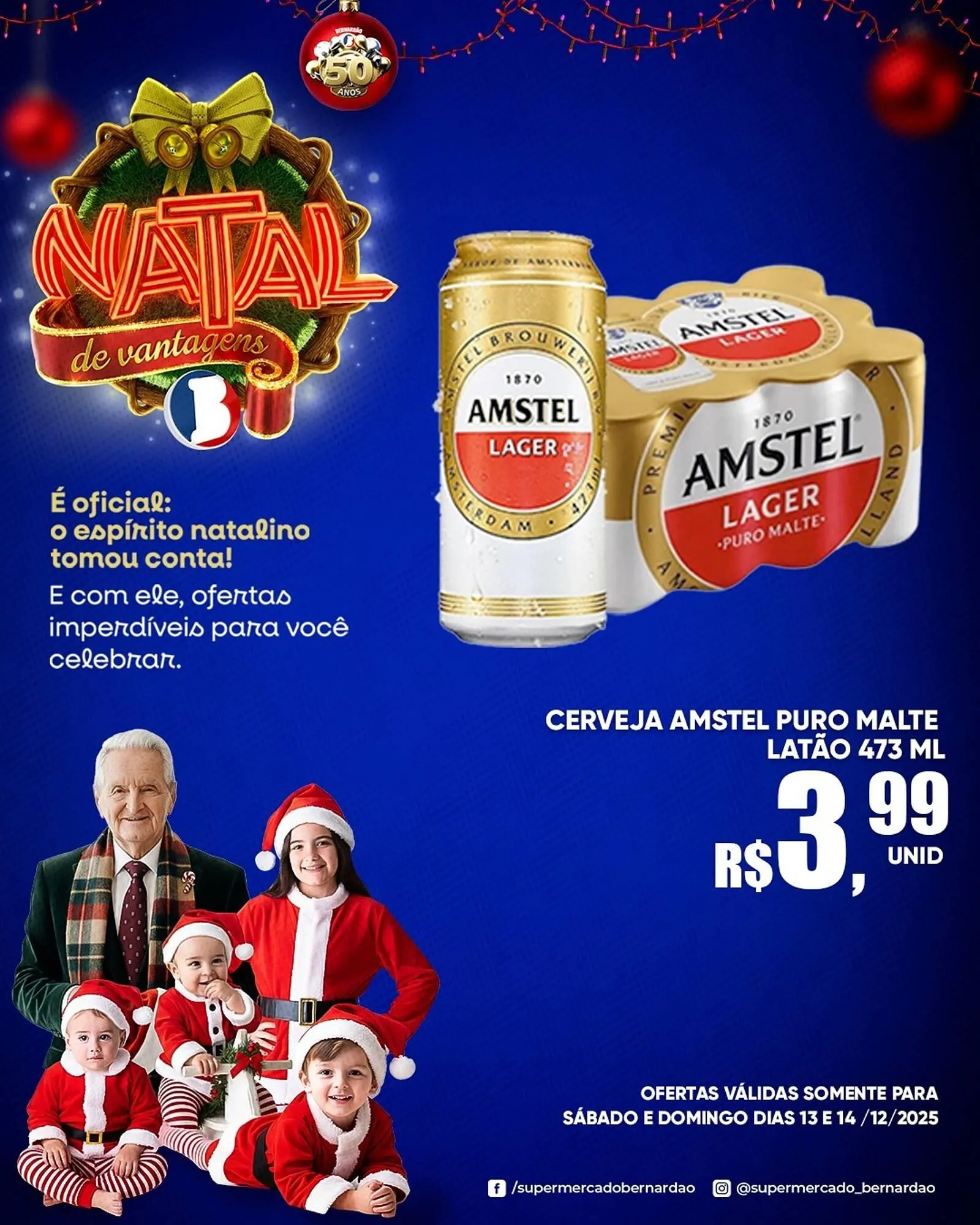 Encarte de Catálogo Supermercado Bernardão 13 de dezembro até 14 de dezembro 2025 - Pagina 2