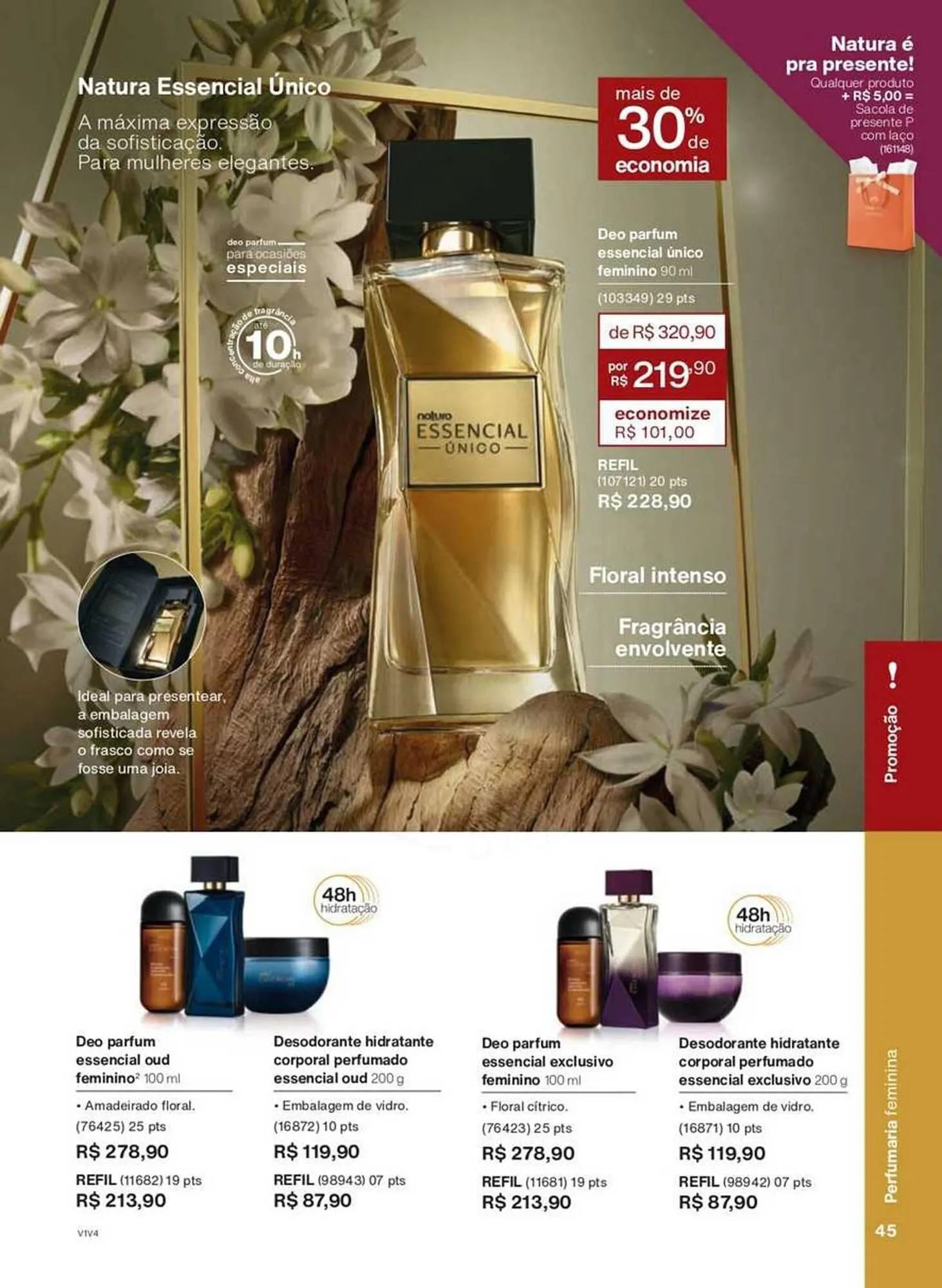 Encarte de Catálogo Natura 24 de abril até 30 de maio 2025 - Pagina 45
