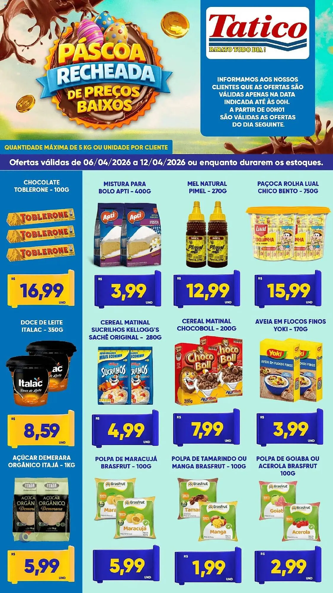 Encarte de Tabloide Tatico 6 de abril até 12 de abril 2026 - Pagina 6