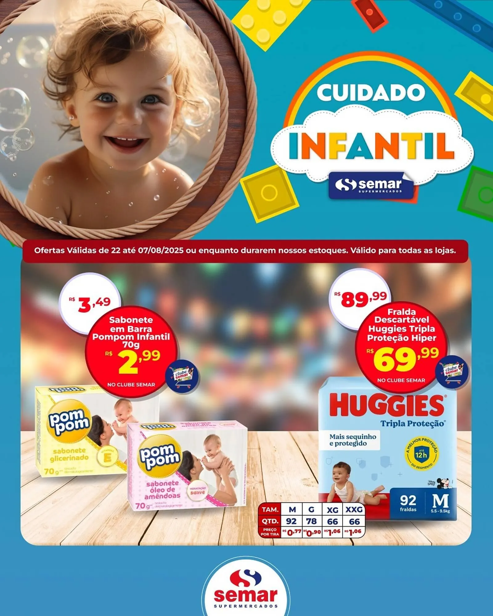 Encarte de Catálogo Semar Supermercado 31 de julho até 7 de agosto 2025 - Pagina 3