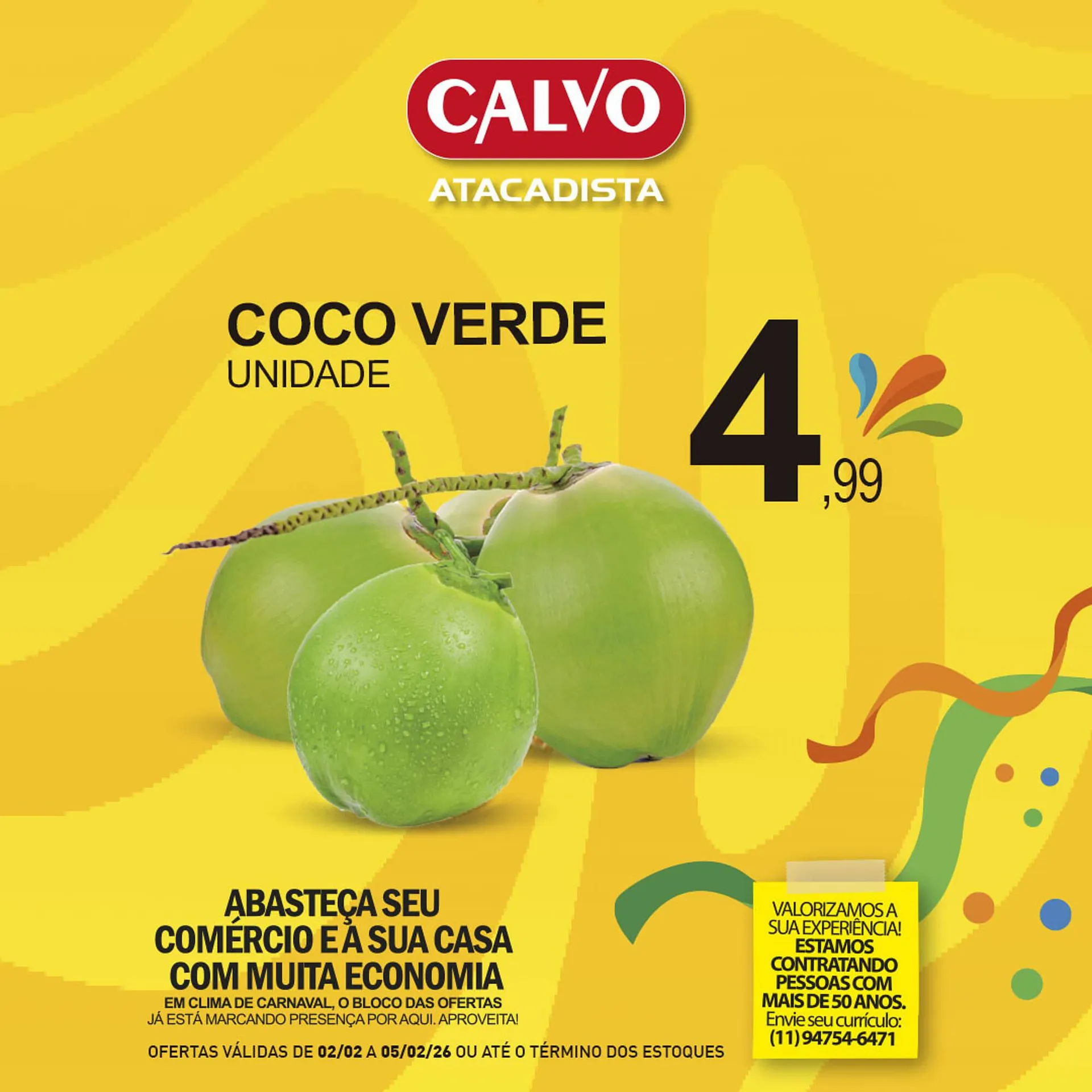 Encarte de Folheto Calvo Atacadista 3 de fevereiro até 5 de fevereiro 2026 - Pagina 5