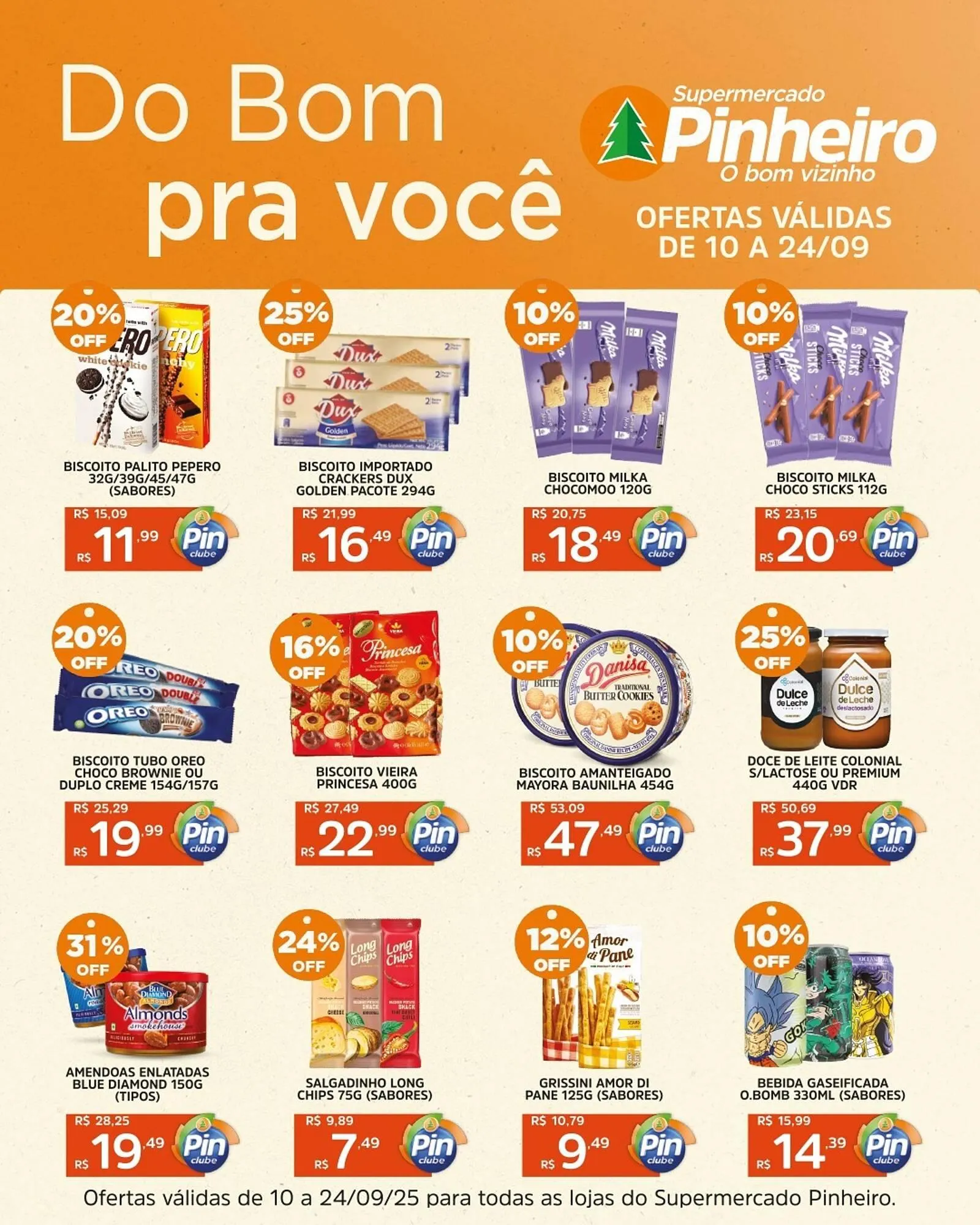 Encarte de Encarte Pinheiro Supermercado 10 de setembro até 24 de setembro 2025 - Pagina 2