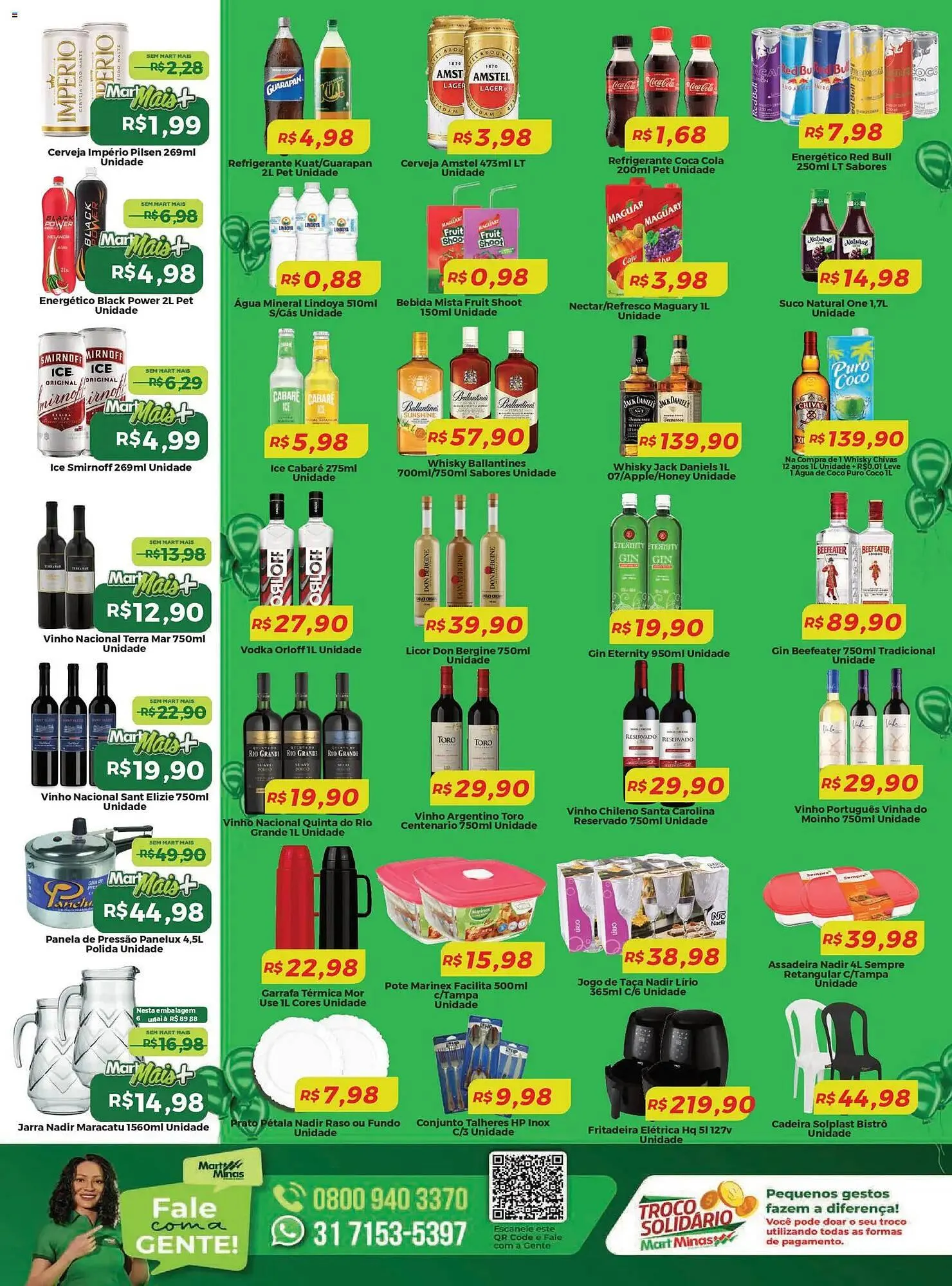 Encarte de Folheto Mart Minas 16 de abril até 22 de abril 2026 - Pagina 3