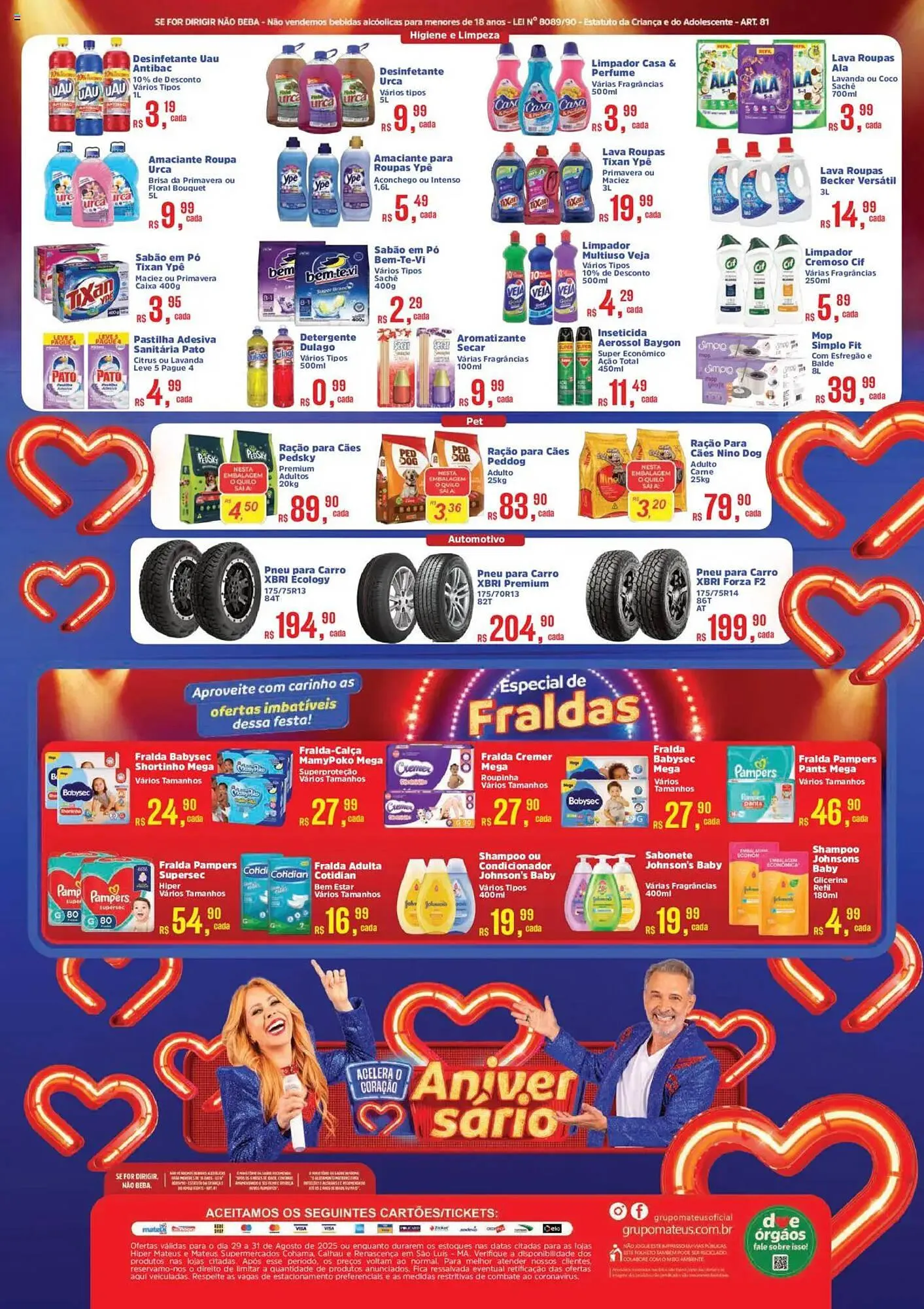 Encarte de Catálogo Supermercados Mateus 29 de agosto até 31 de agosto 2025 - Pagina 4